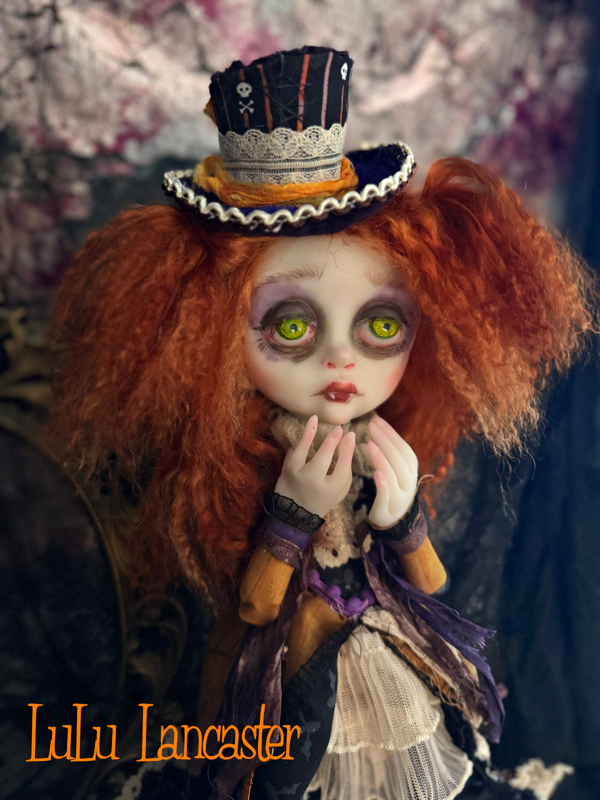 Gilly Grave the Vampire Autumn Halloween ~Original LuLu Lancaster Art Doll