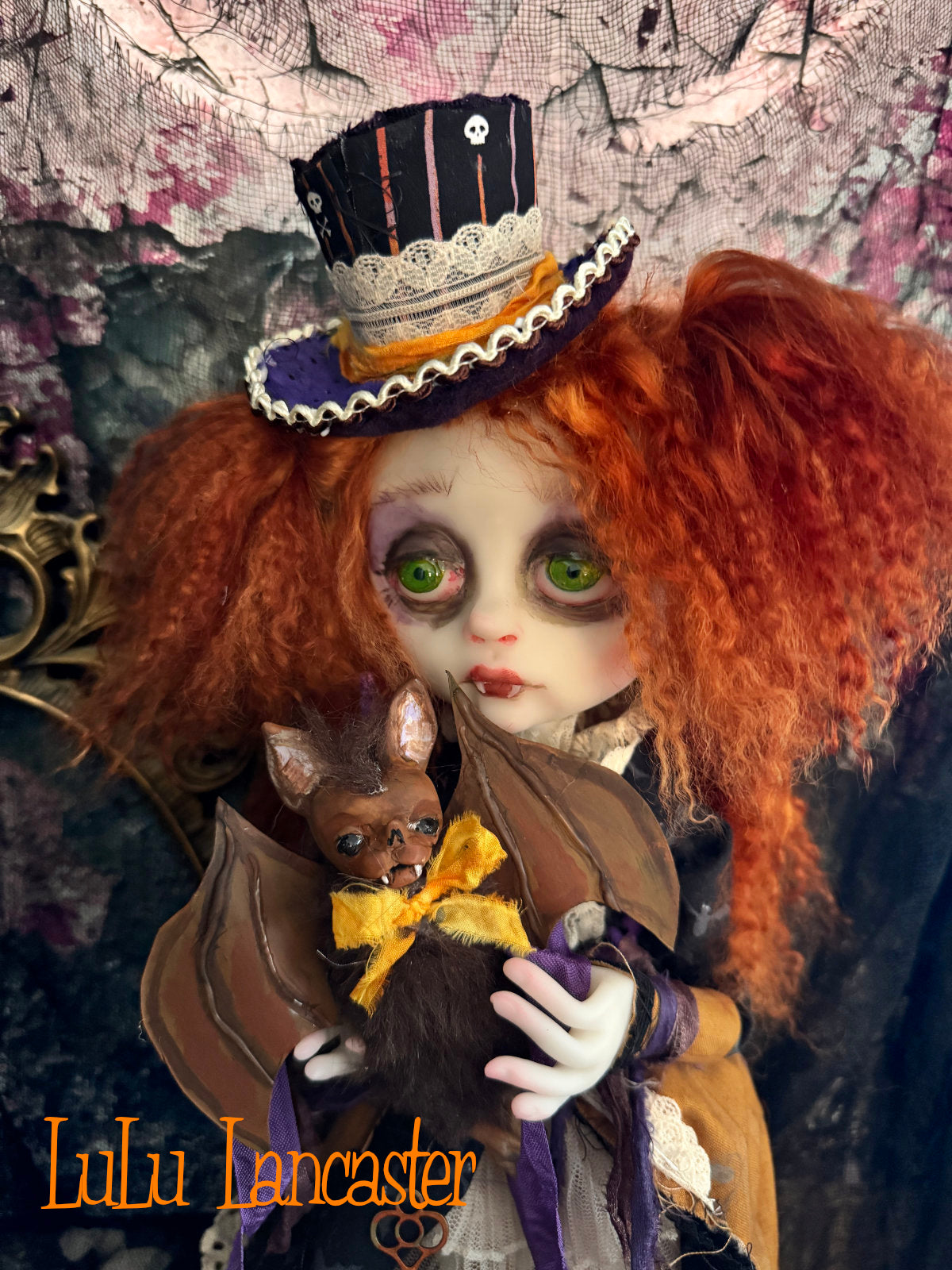 Gilly Grave the Vampire Autumn Halloween ~Original LuLu Lancaster Art Doll