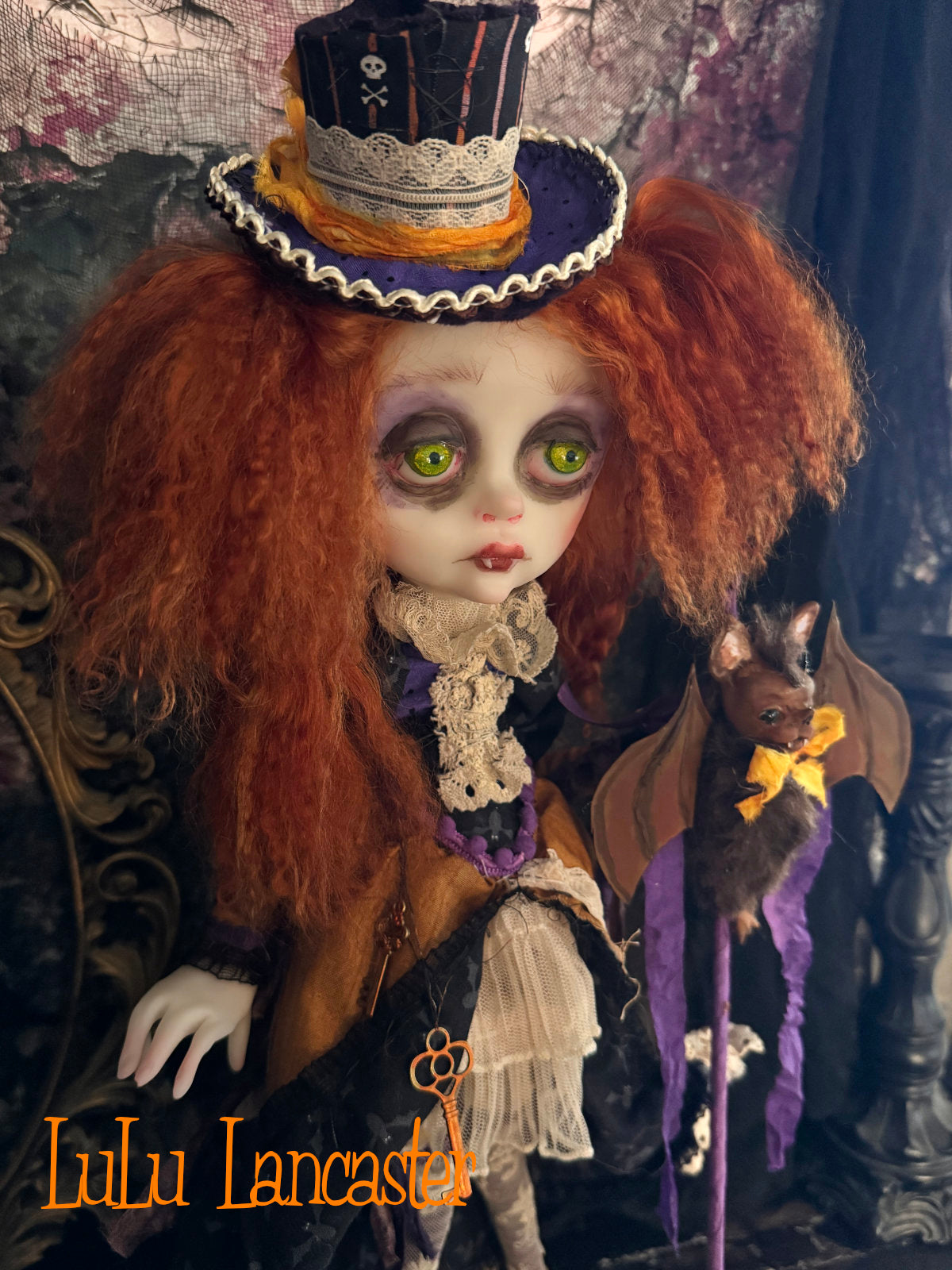 Gilly Grave the Vampire Autumn Halloween ~Original LuLu Lancaster Art Doll