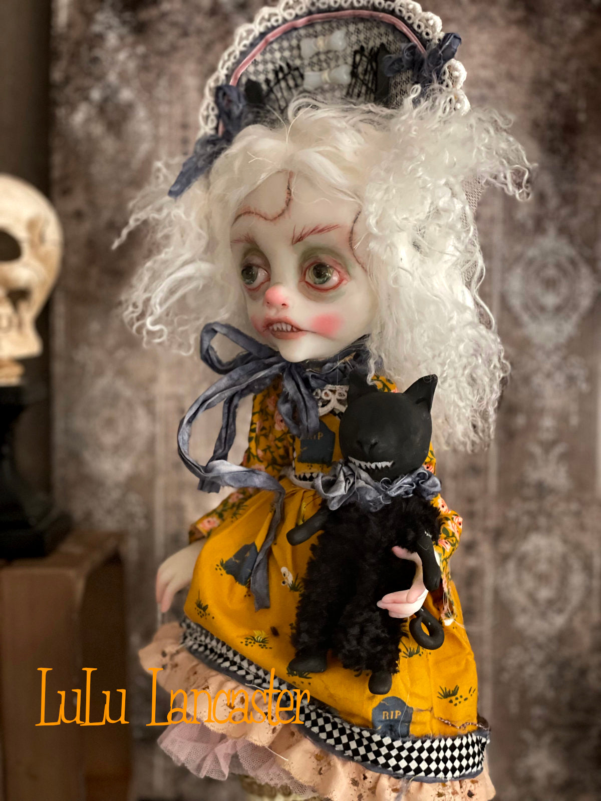 Gretchen Ghoulia Halloween Original LuLu Lancaster Art Doll