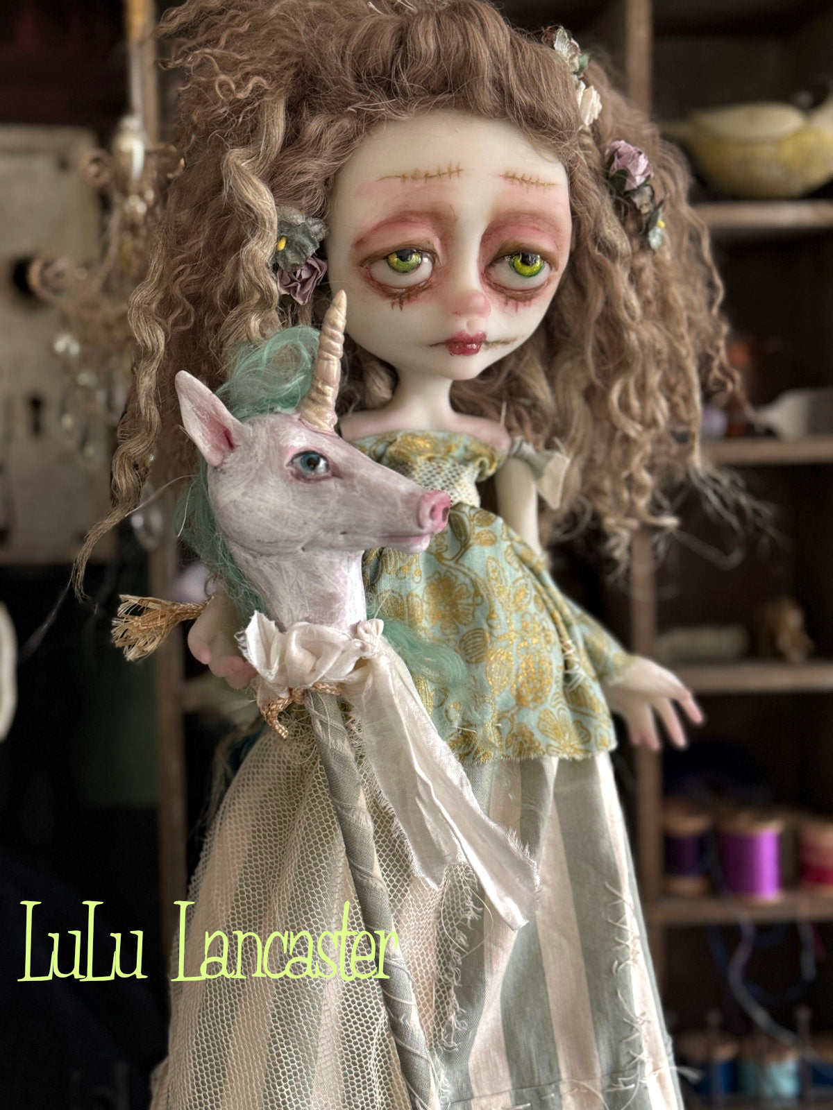 Gwen from the garden Original LuLu Lancaster Art Doll