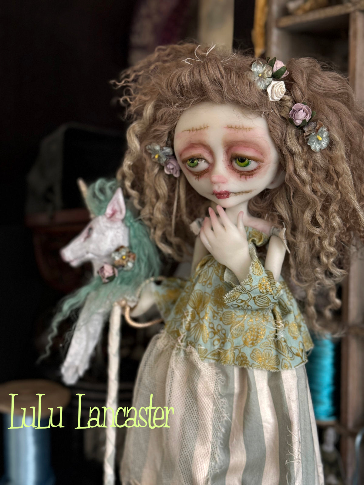 Gwen from the garden Original LuLu Lancaster Art Doll