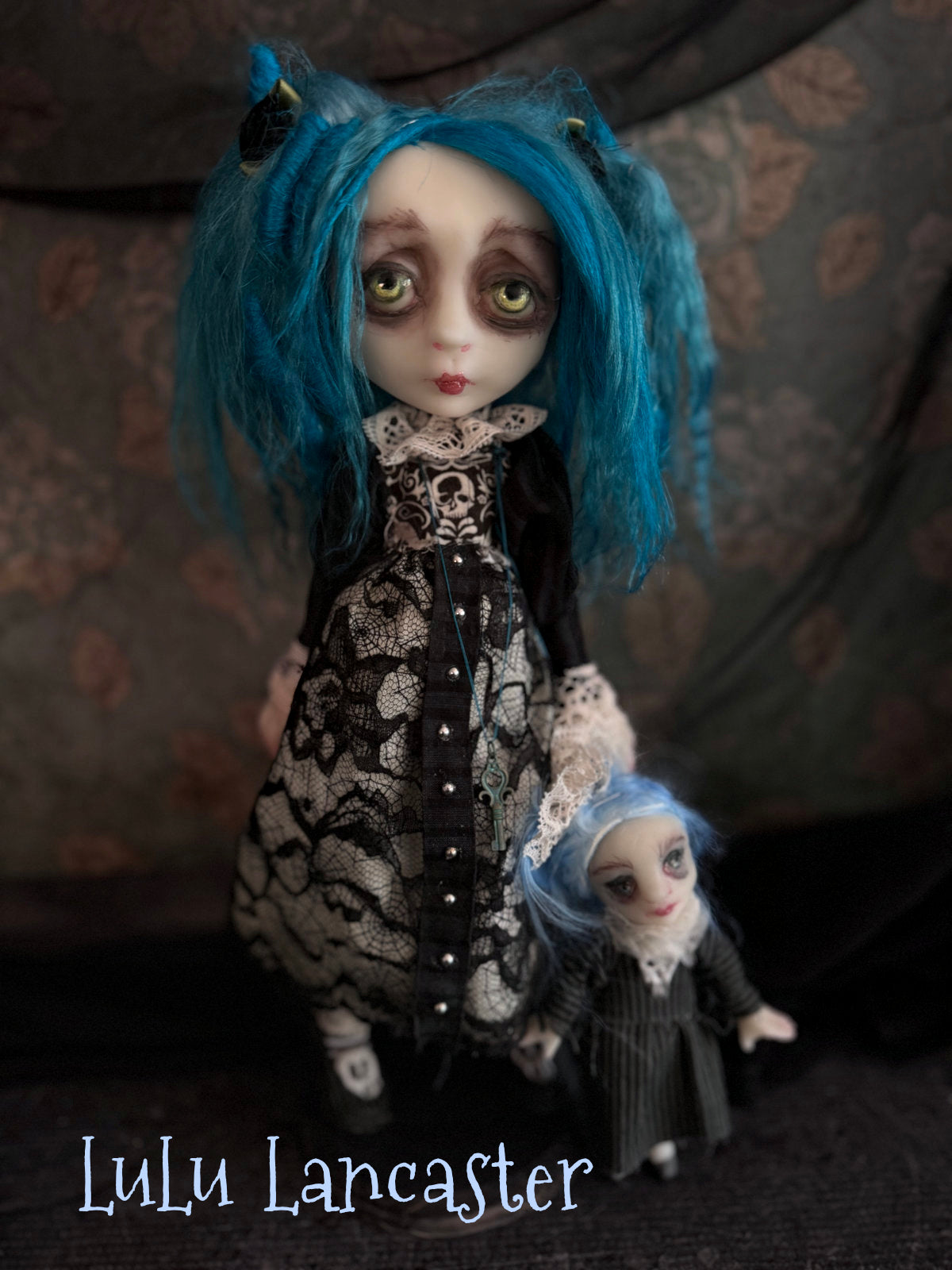 Irmie mini Goth girl Original LuLu Lancaster Art Doll