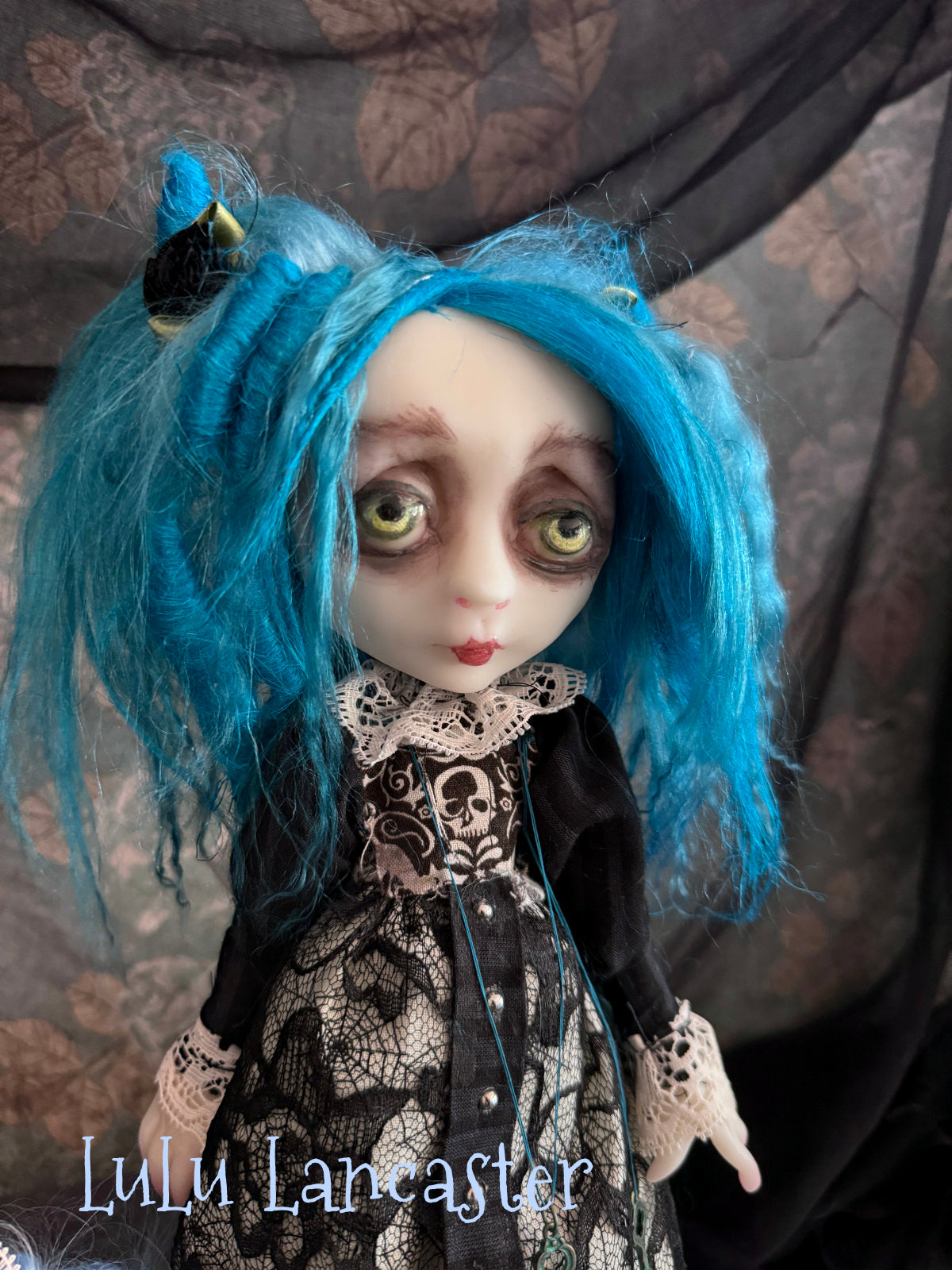 Irmie mini Goth girl Original LuLu Lancaster Art Doll