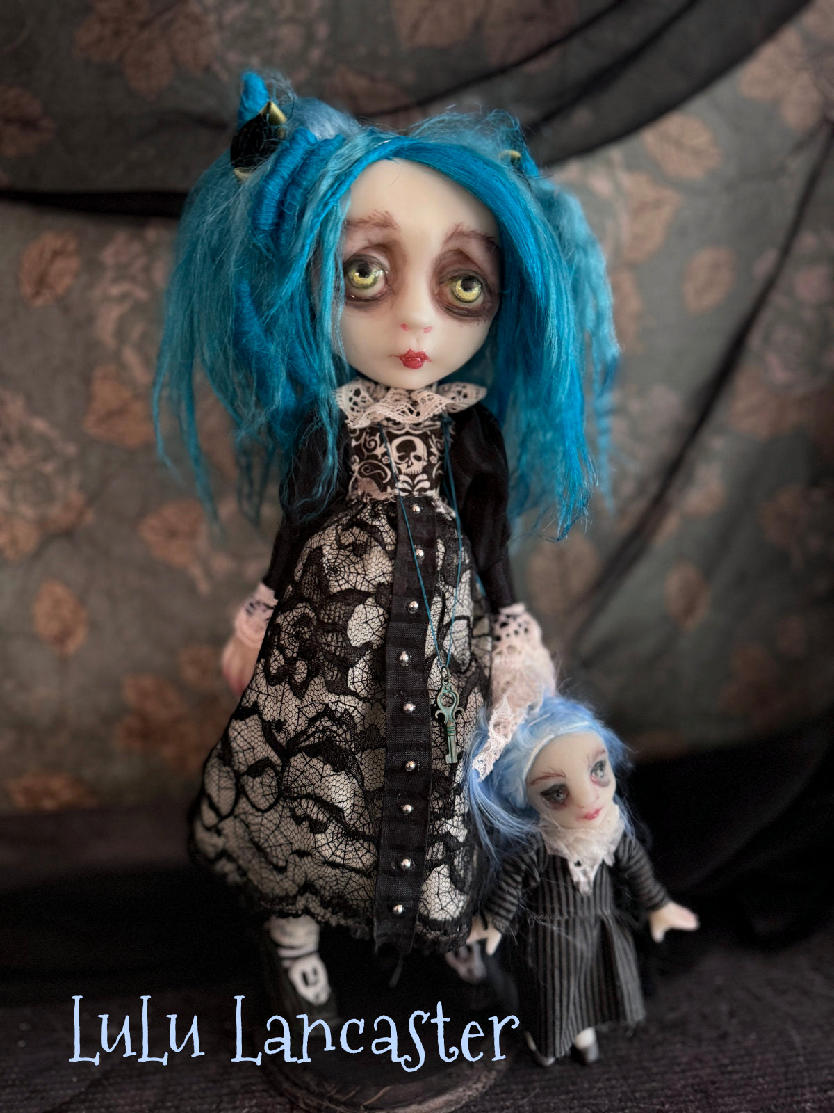 Irmie mini Goth girl Original LuLu Lancaster Art Doll