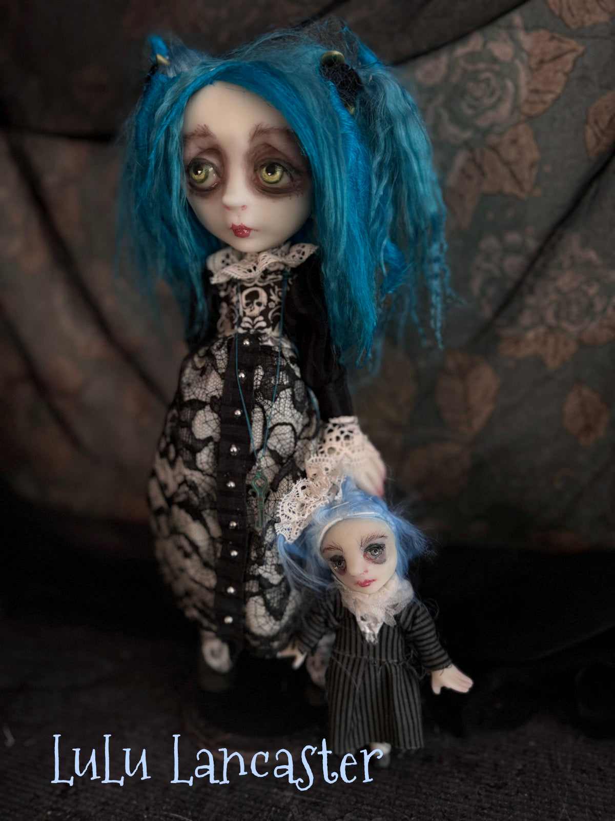 Irmie mini Goth girl Original LuLu Lancaster Art Doll
