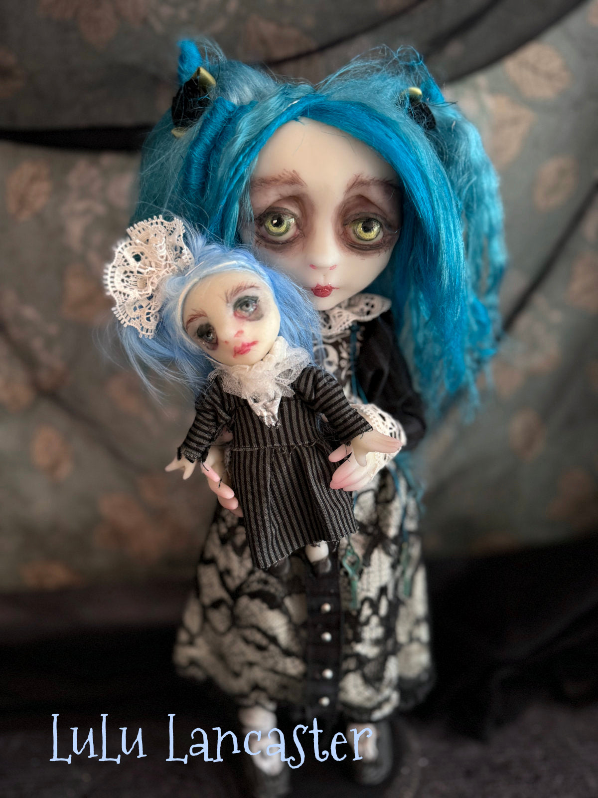 Irmie mini Goth girl Original LuLu Lancaster Art Doll