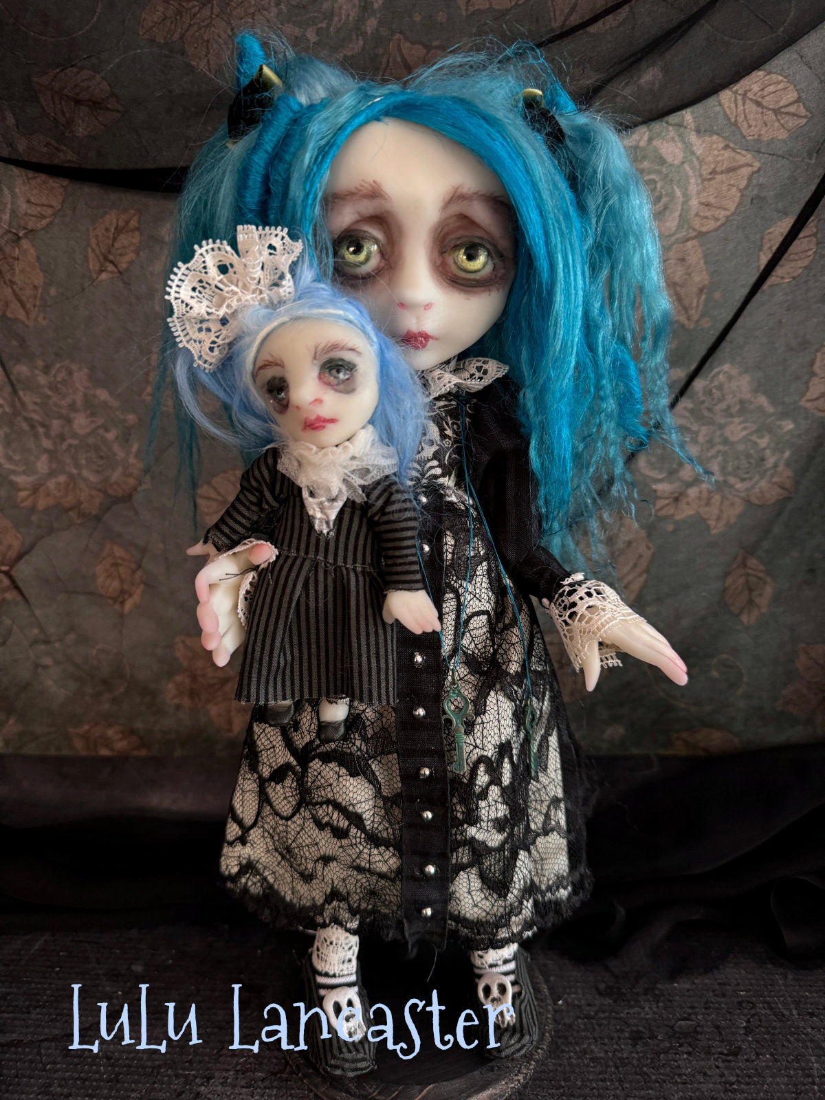 Irmie mini Goth girl Original LuLu Lancaster Art Doll