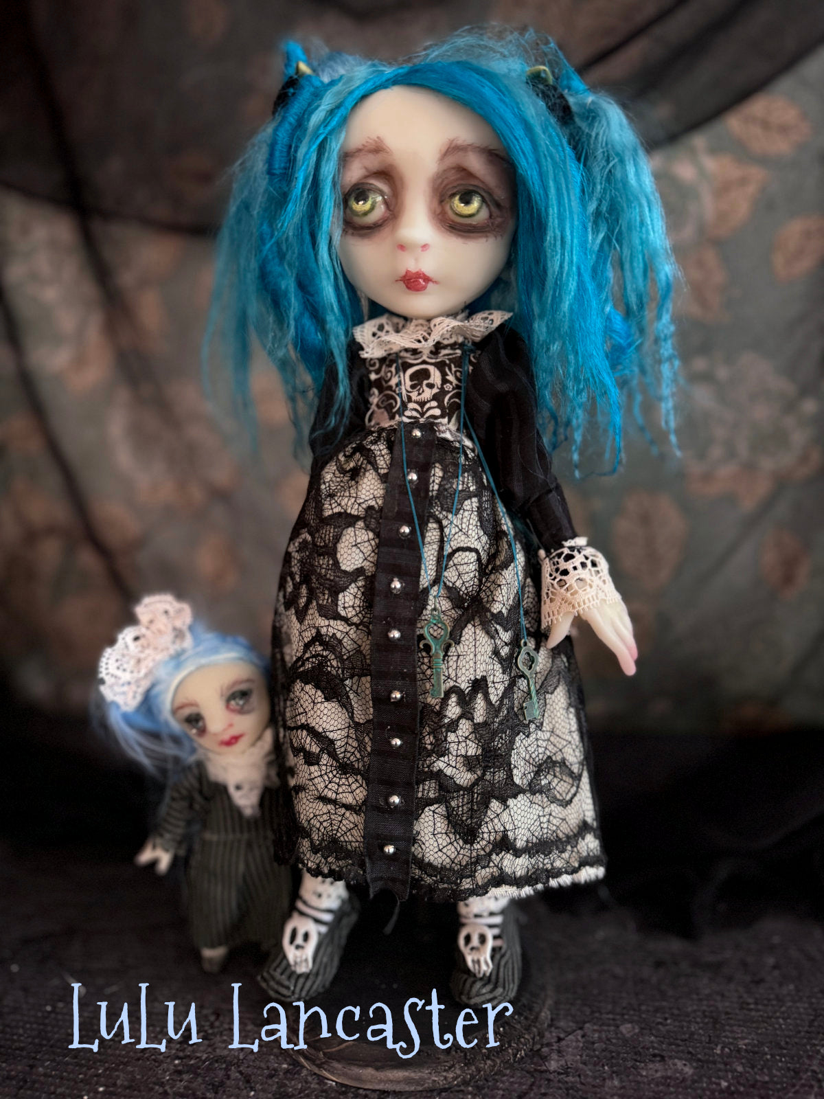 Irmie mini Goth girl Original LuLu Lancaster Art Doll