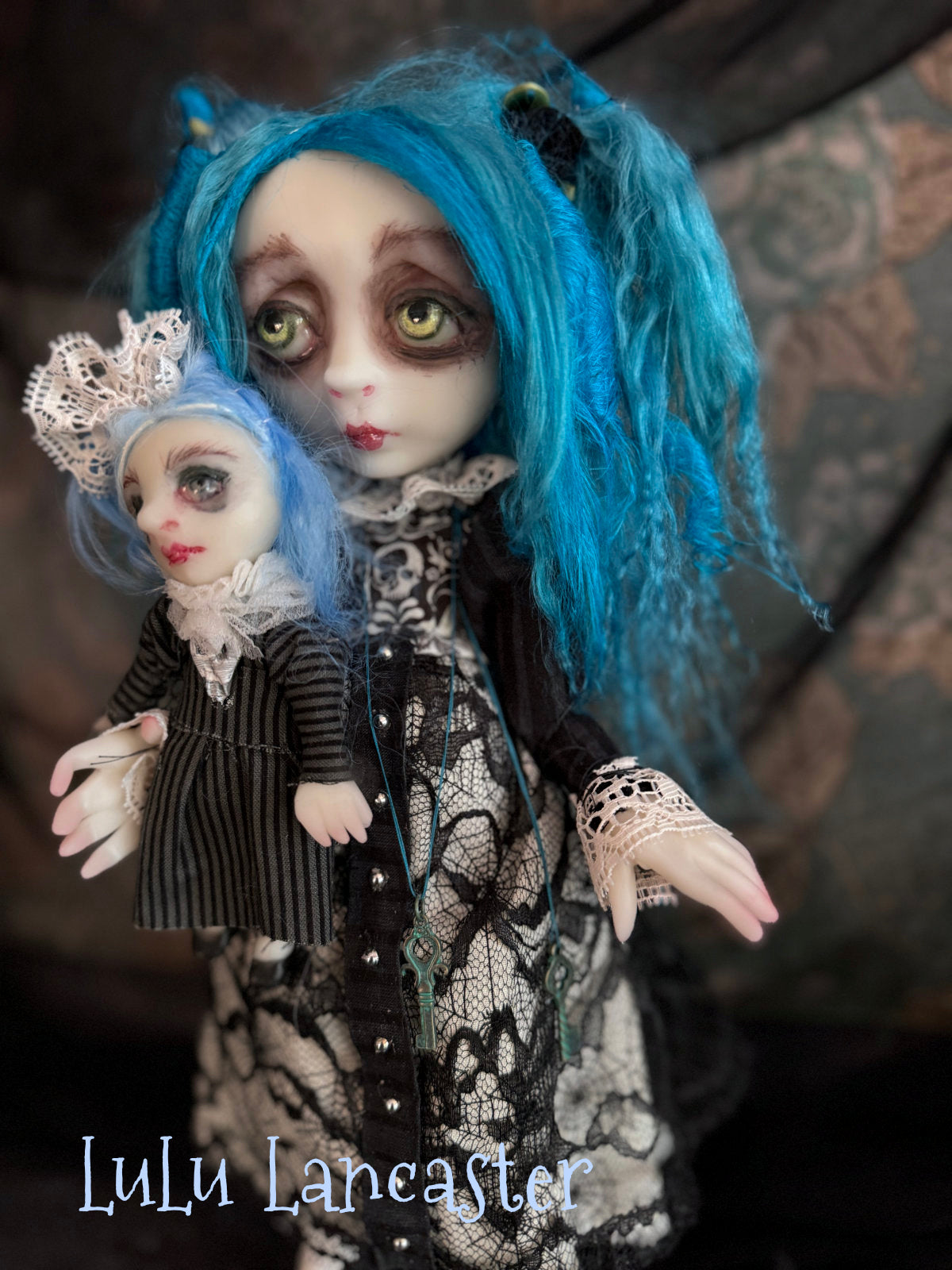 Irmie mini Goth girl Original LuLu Lancaster Art Doll