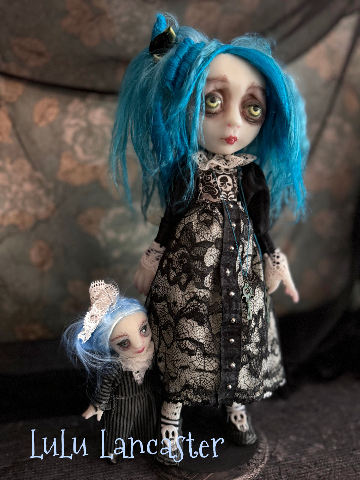 Irmie mini Goth girl Original LuLu Lancaster Art Doll