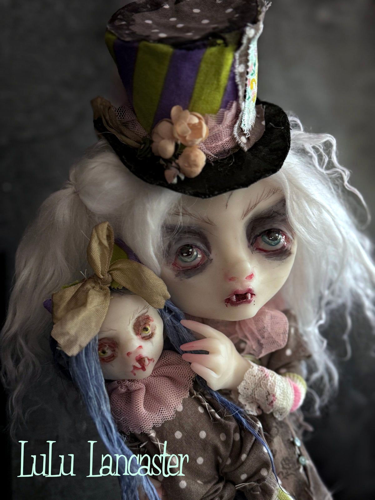 Joanie the Vampire Original LuLu Lancaster Art Doll