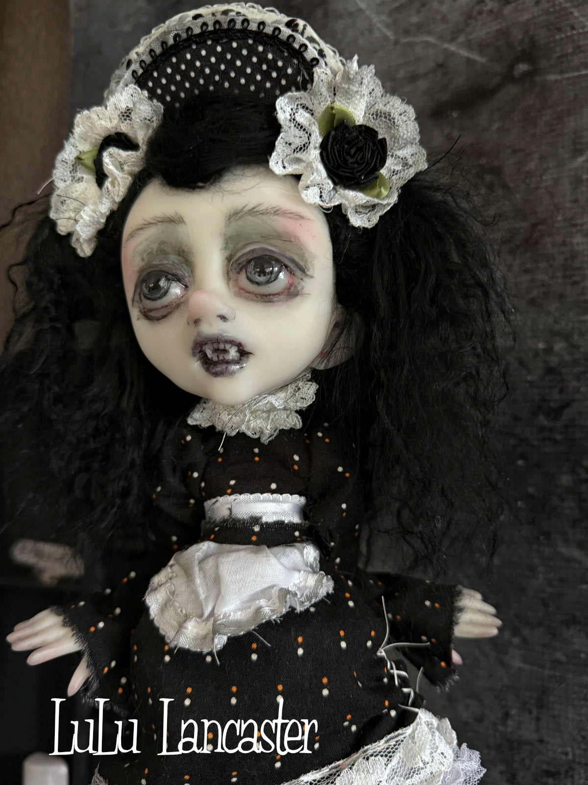 Keely and Killer Vampire Original LuLu Lancaster Art Doll