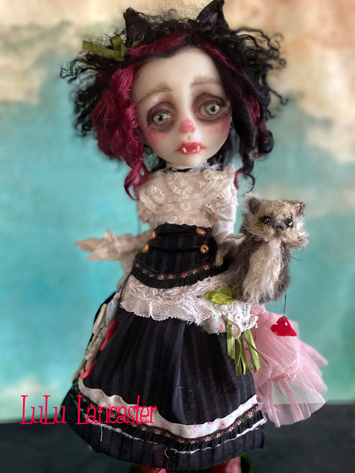 Kitty Valentine Original LuLu Lancaster Art Doll