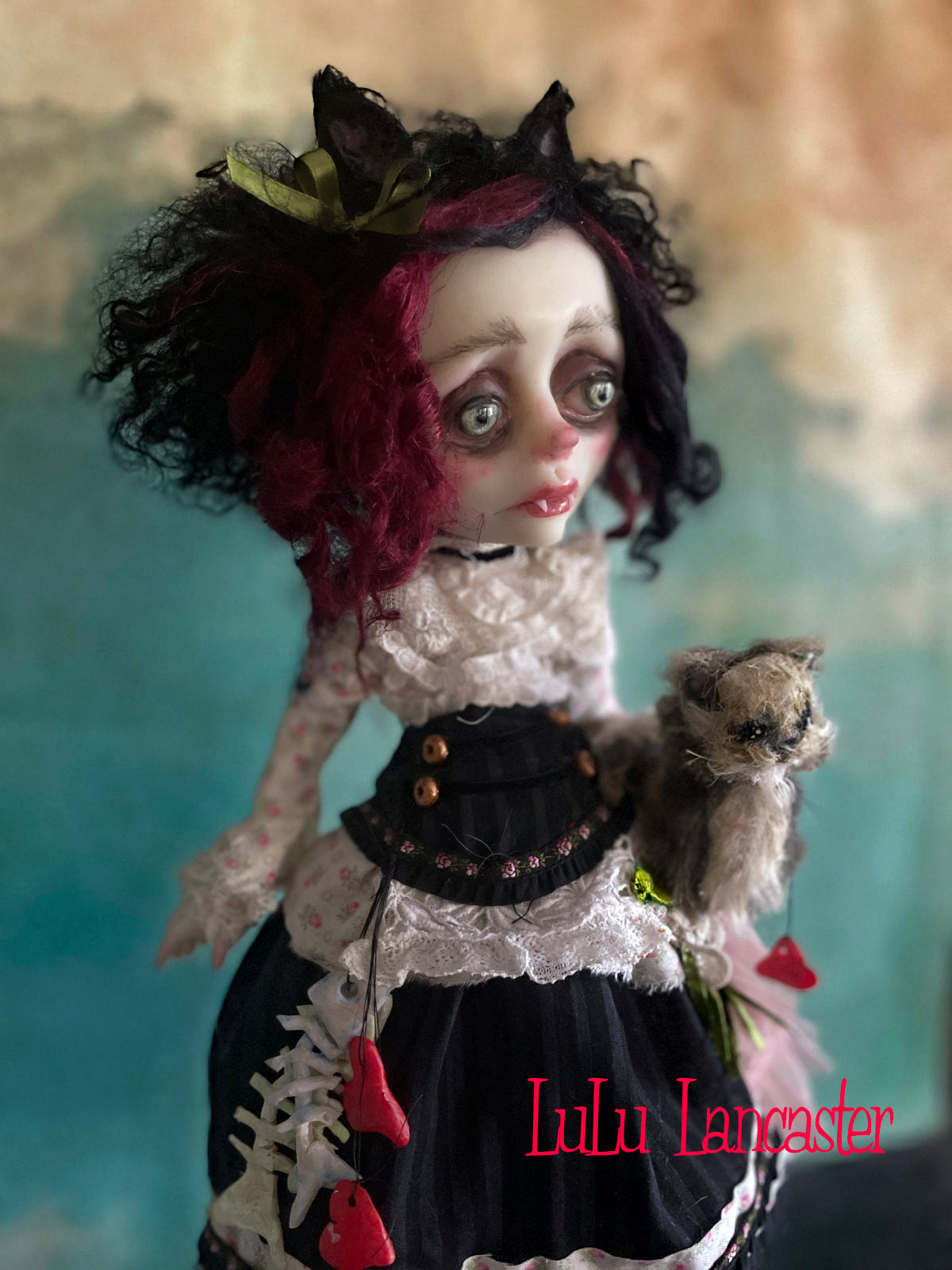 Kitty Valentine Original LuLu Lancaster Art Doll