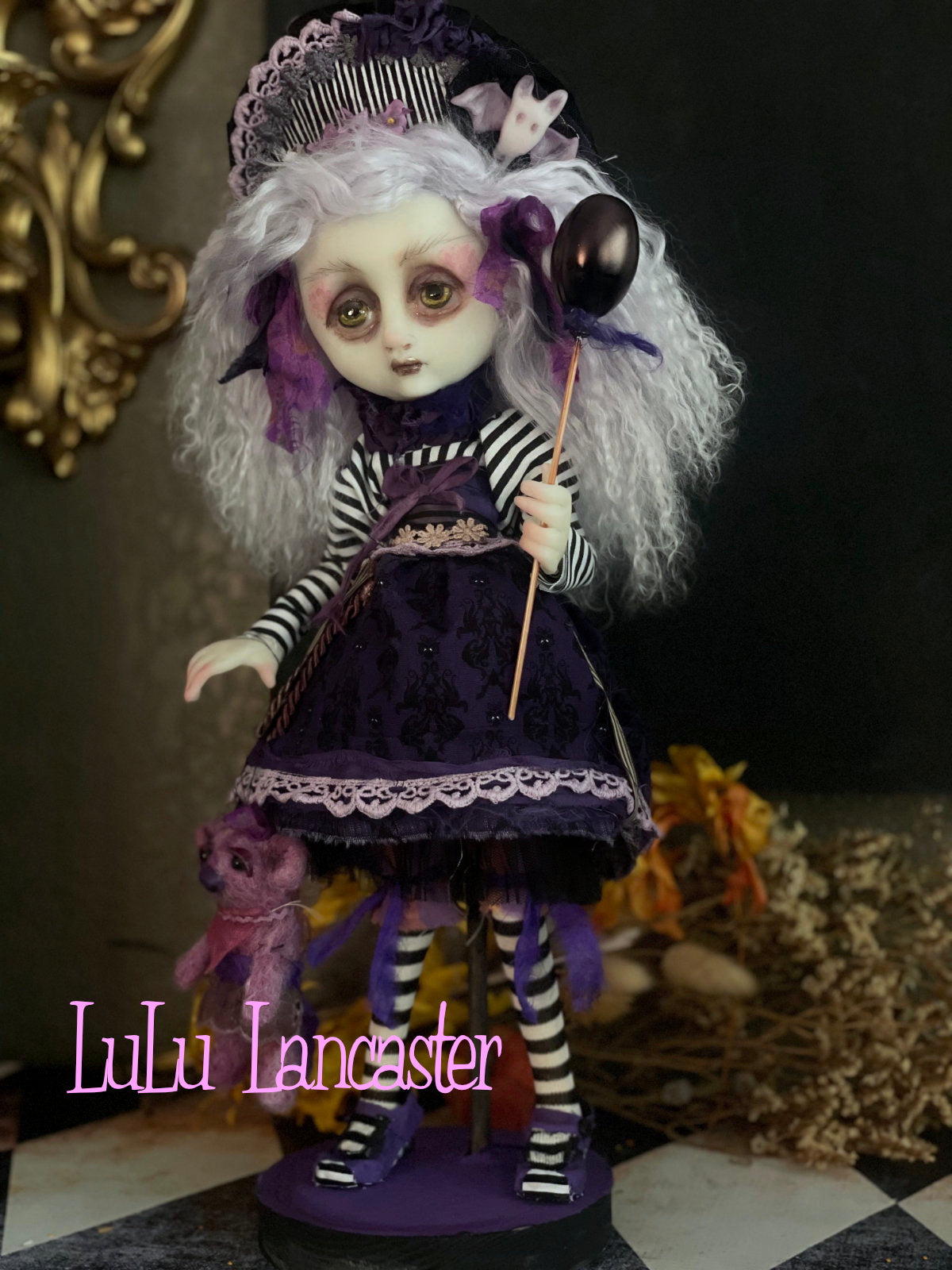 Lorellen Creepy Kid Original LuLu Lancaster Halloween Art Dolls