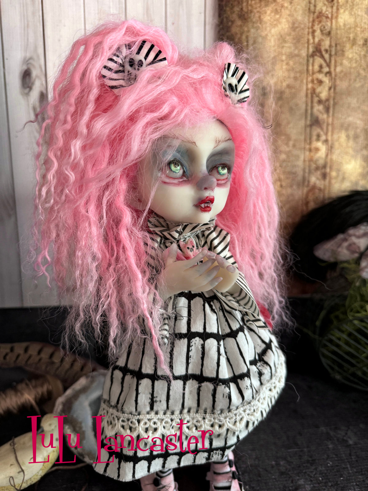 Lynlee BonBon the Vampire Original LuLu Lancaster Art Doll