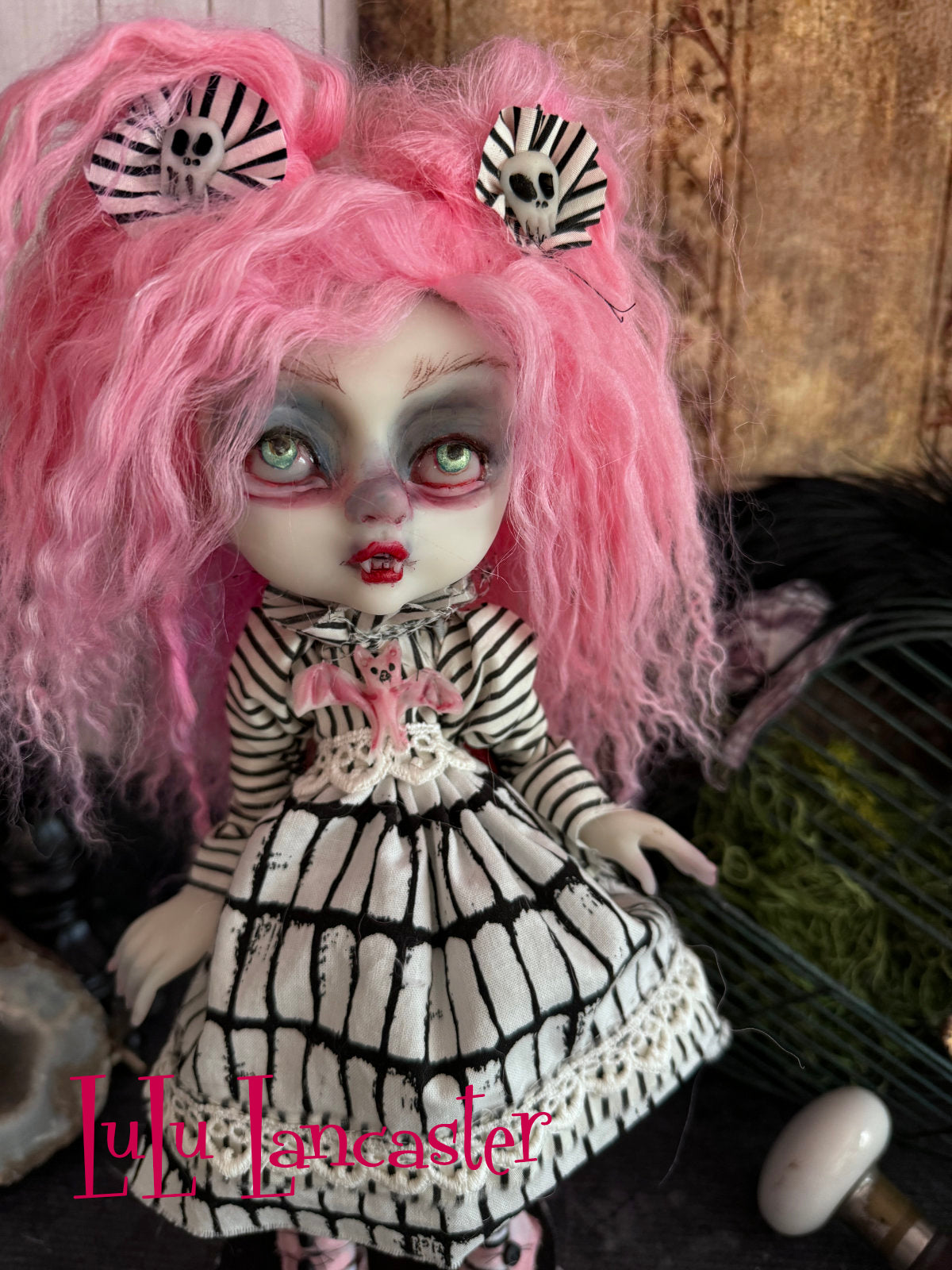Lynlee BonBon the Vampire Original LuLu Lancaster Art Doll