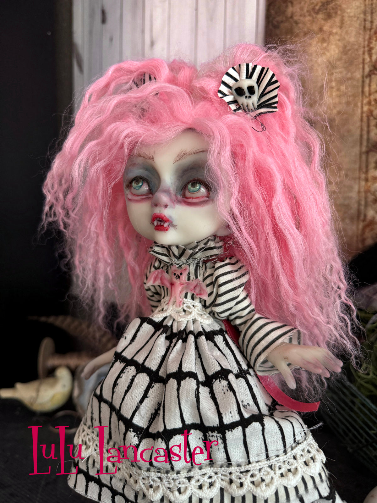 Lynlee BonBon the Vampire Original LuLu Lancaster Art Doll