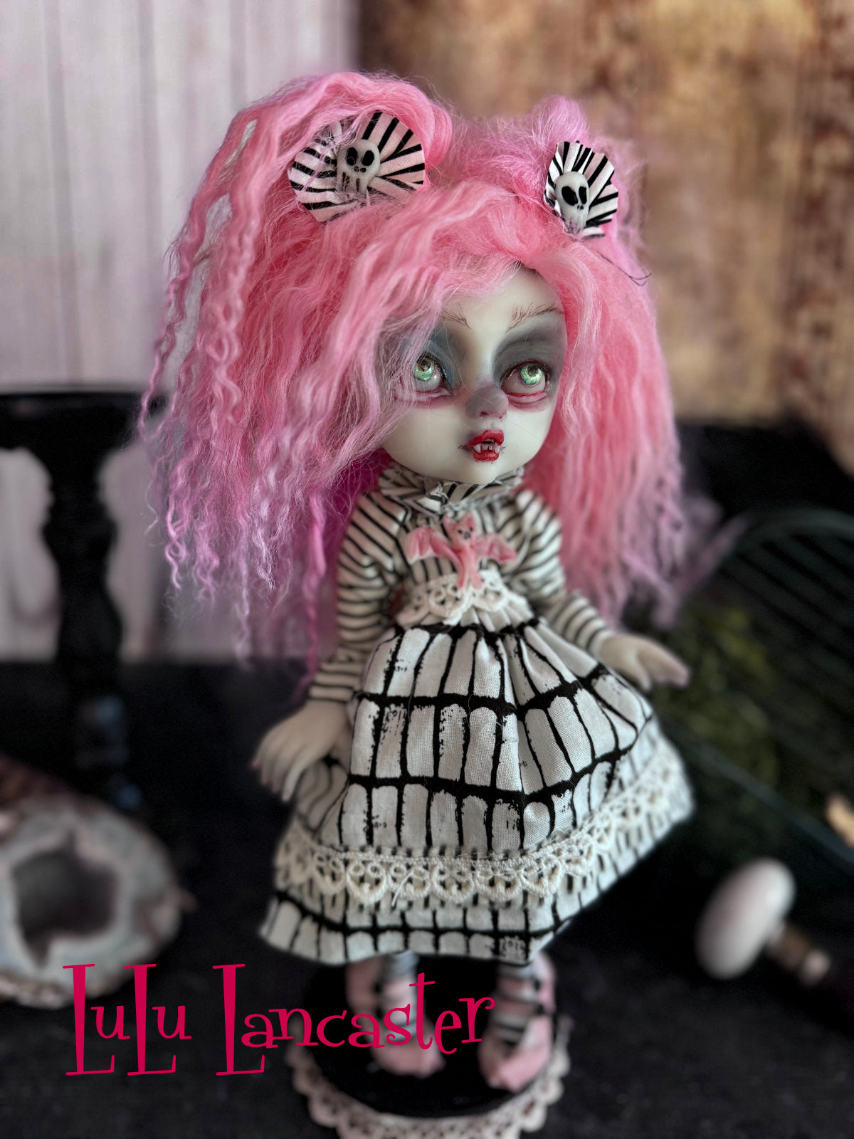 Lynlee BonBon the Vampire Original LuLu Lancaster Art Doll