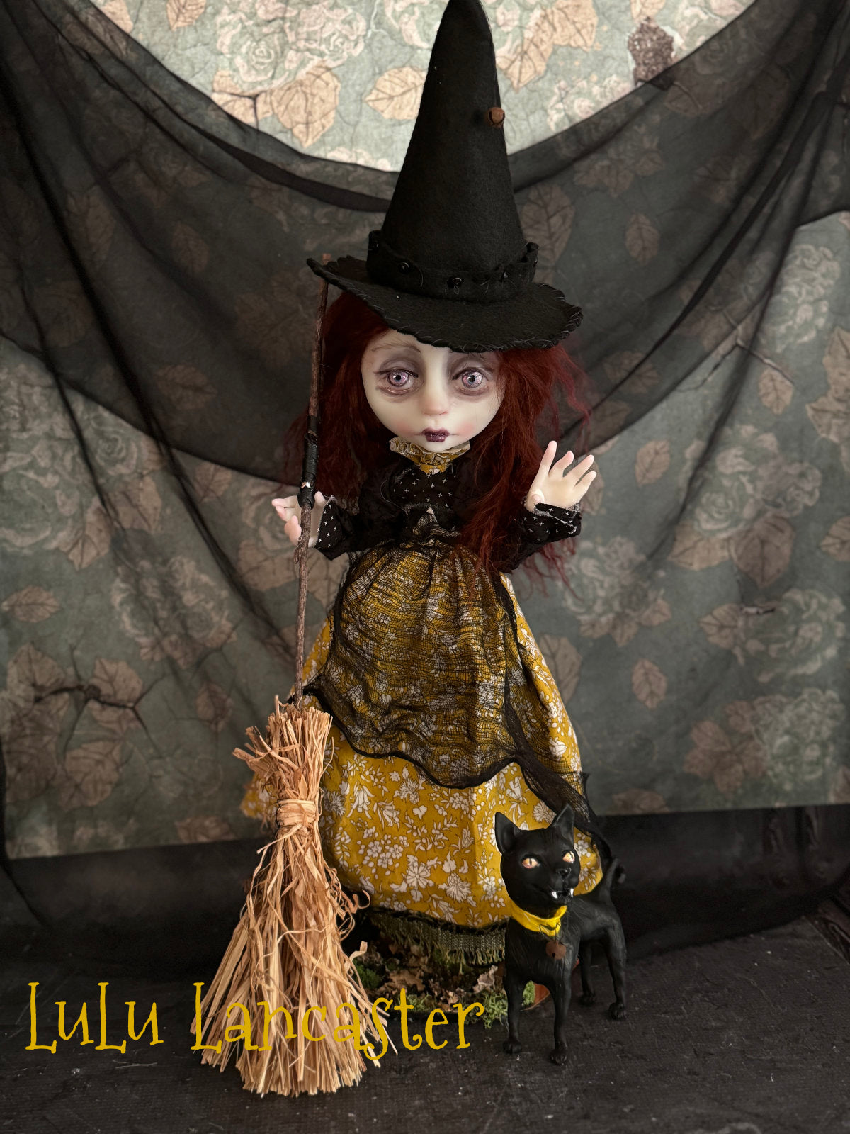 Maisy the Witch Halloween Original LuLu Lancaster Art Dolls