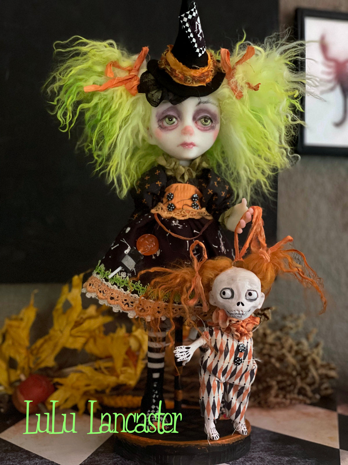 Margery Witch Original LuLu Lancaster Halloween Art Dolls