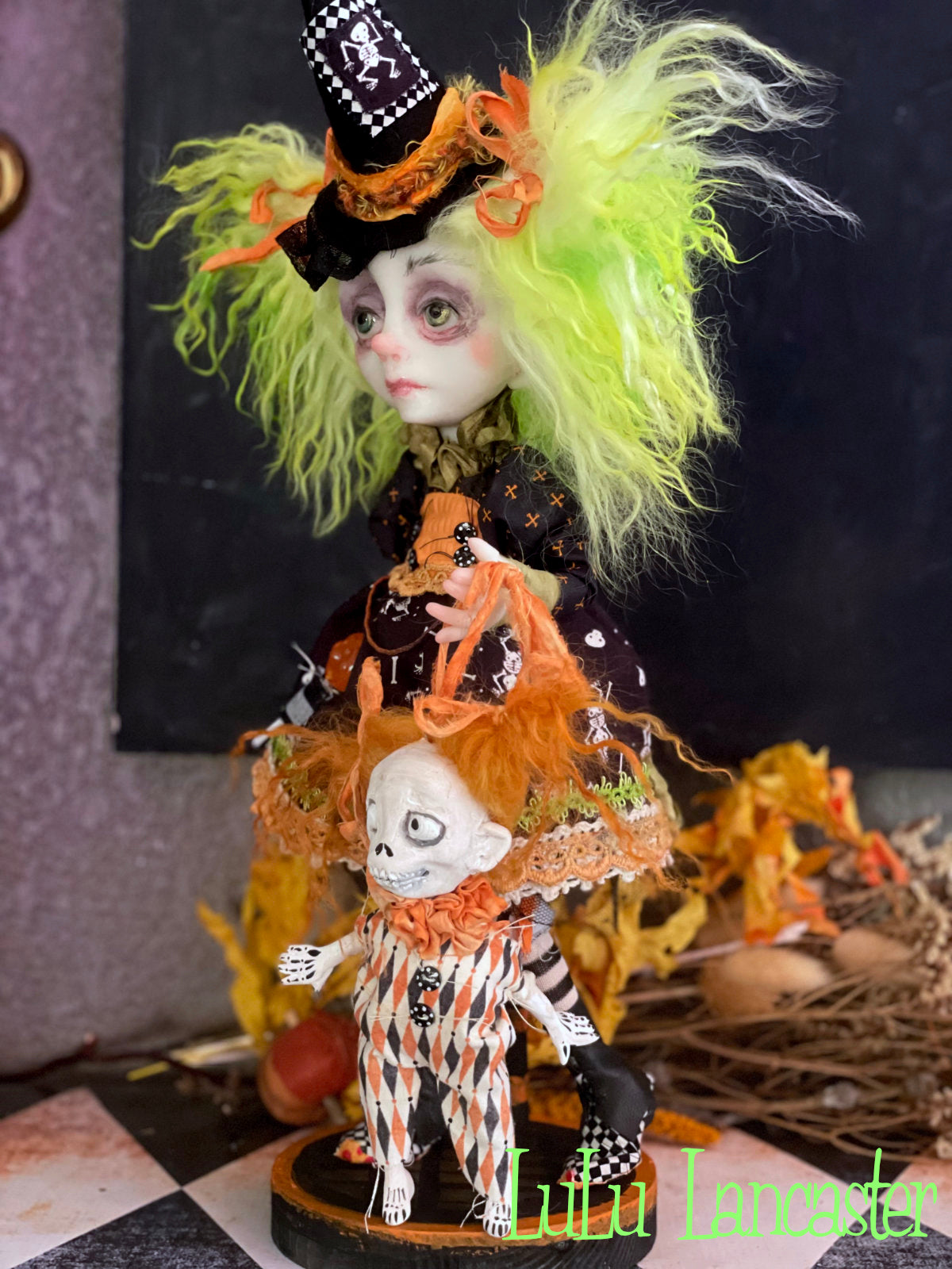 Margery Witch Original LuLu Lancaster Halloween Art Dolls