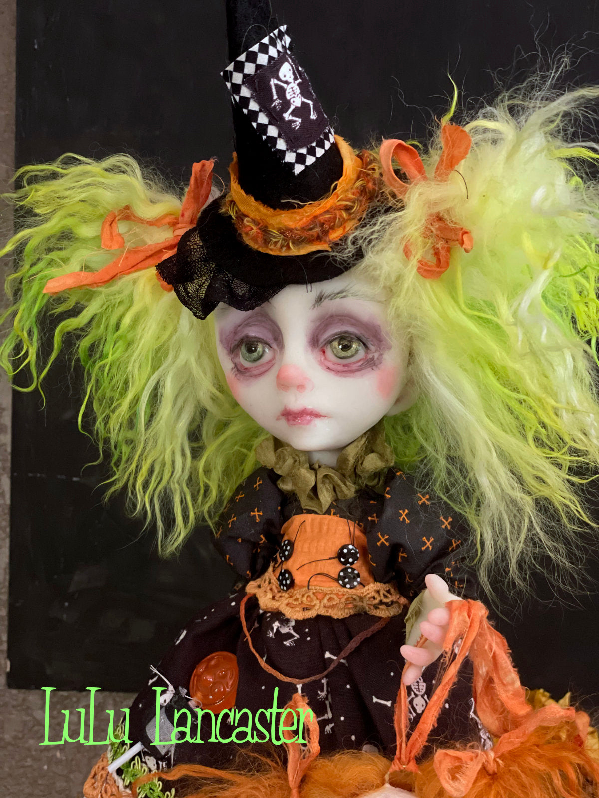 Margery Witch Original LuLu Lancaster Halloween Art Dolls