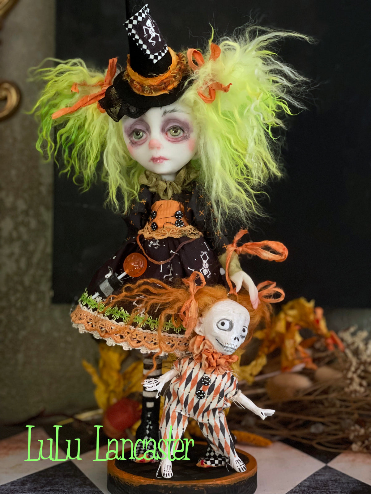Margery Witch Original LuLu Lancaster Halloween Art Dolls