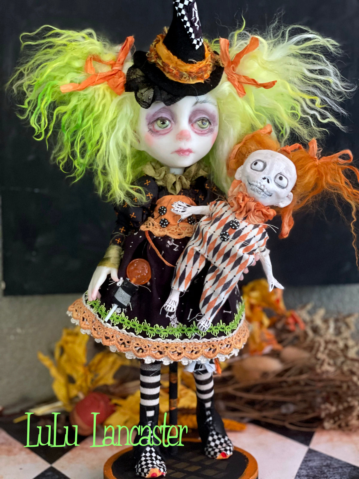 Margery Witch Original LuLu Lancaster Halloween Art Dolls