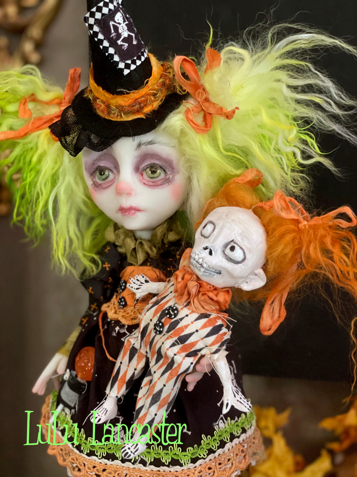 Margery Witch Original LuLu Lancaster Halloween Art Dolls