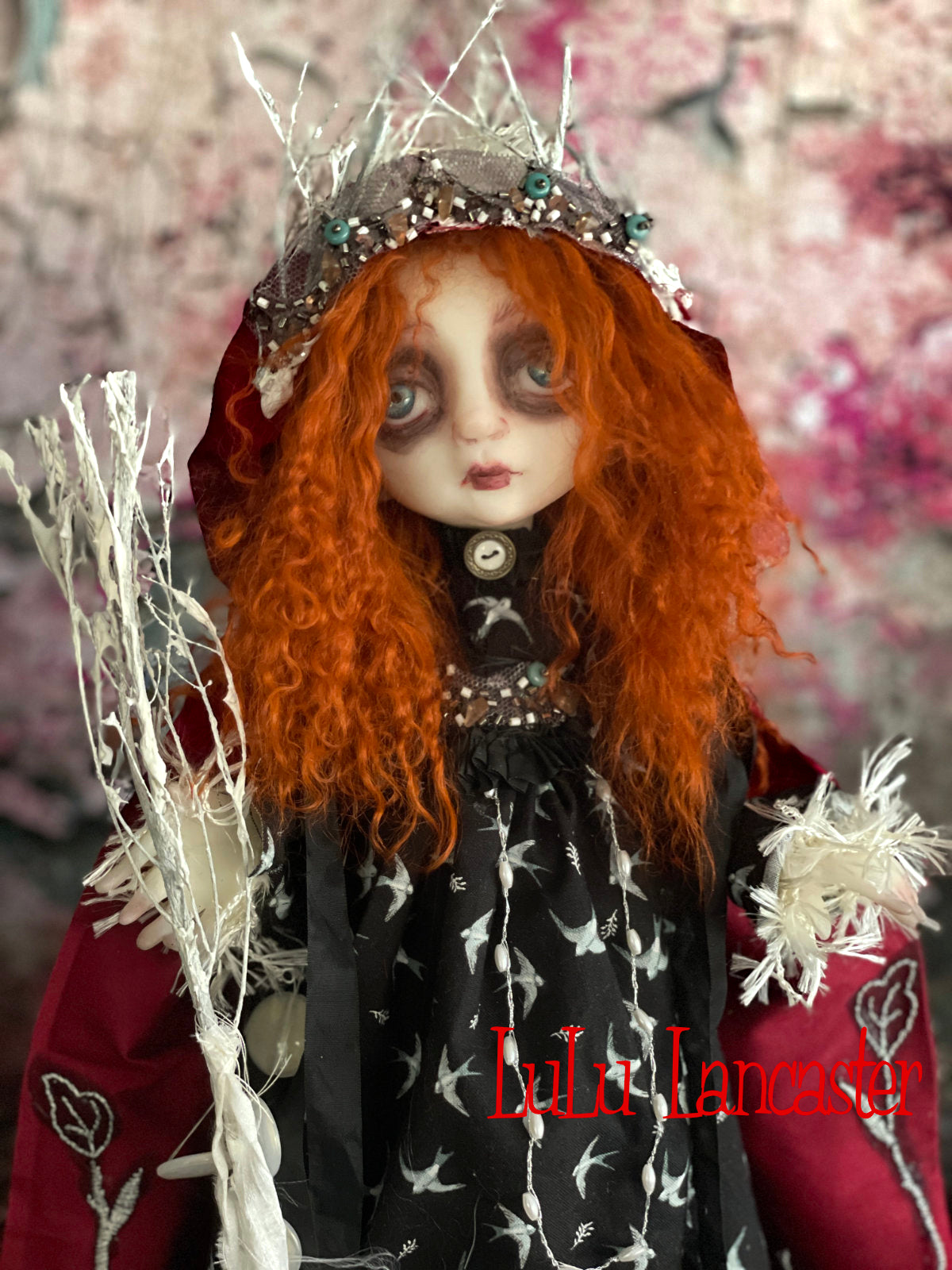 Marlo the Winter Witch Original LuLu Lancaster Art Doll