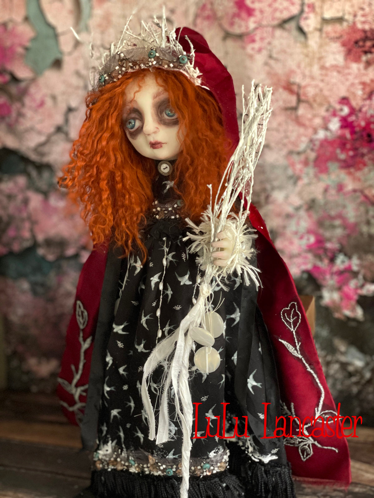 Marlo the Winter Witch Original LuLu Lancaster Art Doll