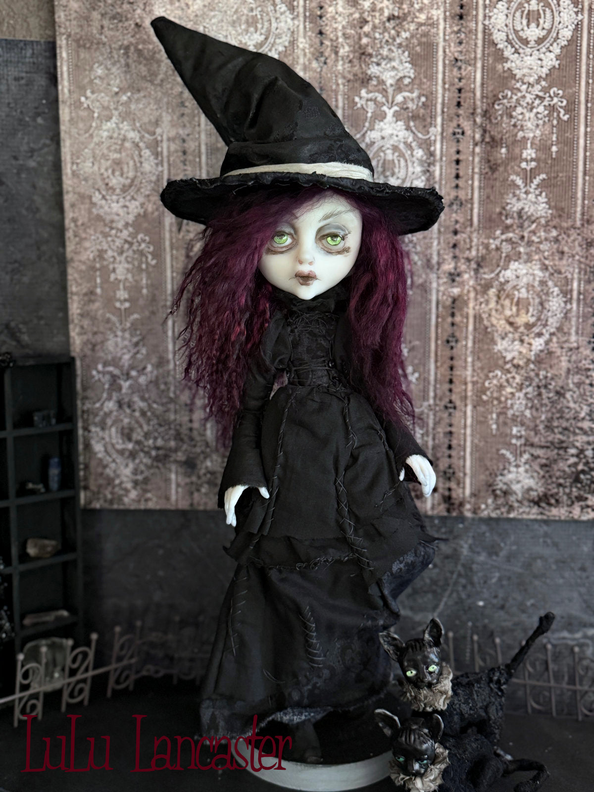 Maven the Witch Original LuLu Lancaster Art Doll