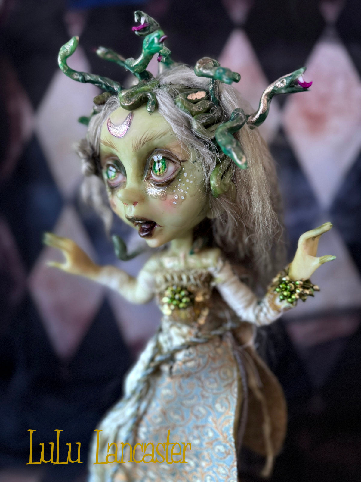 Medusa ~Original LuLu Lancaster Art Doll