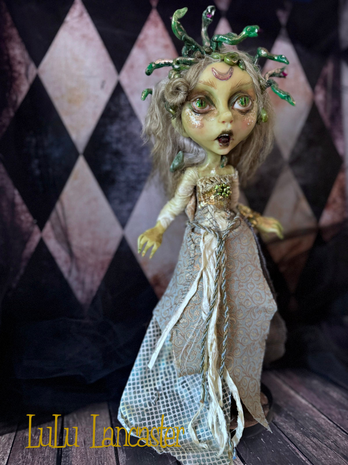 Medusa ~Original LuLu Lancaster Art Doll