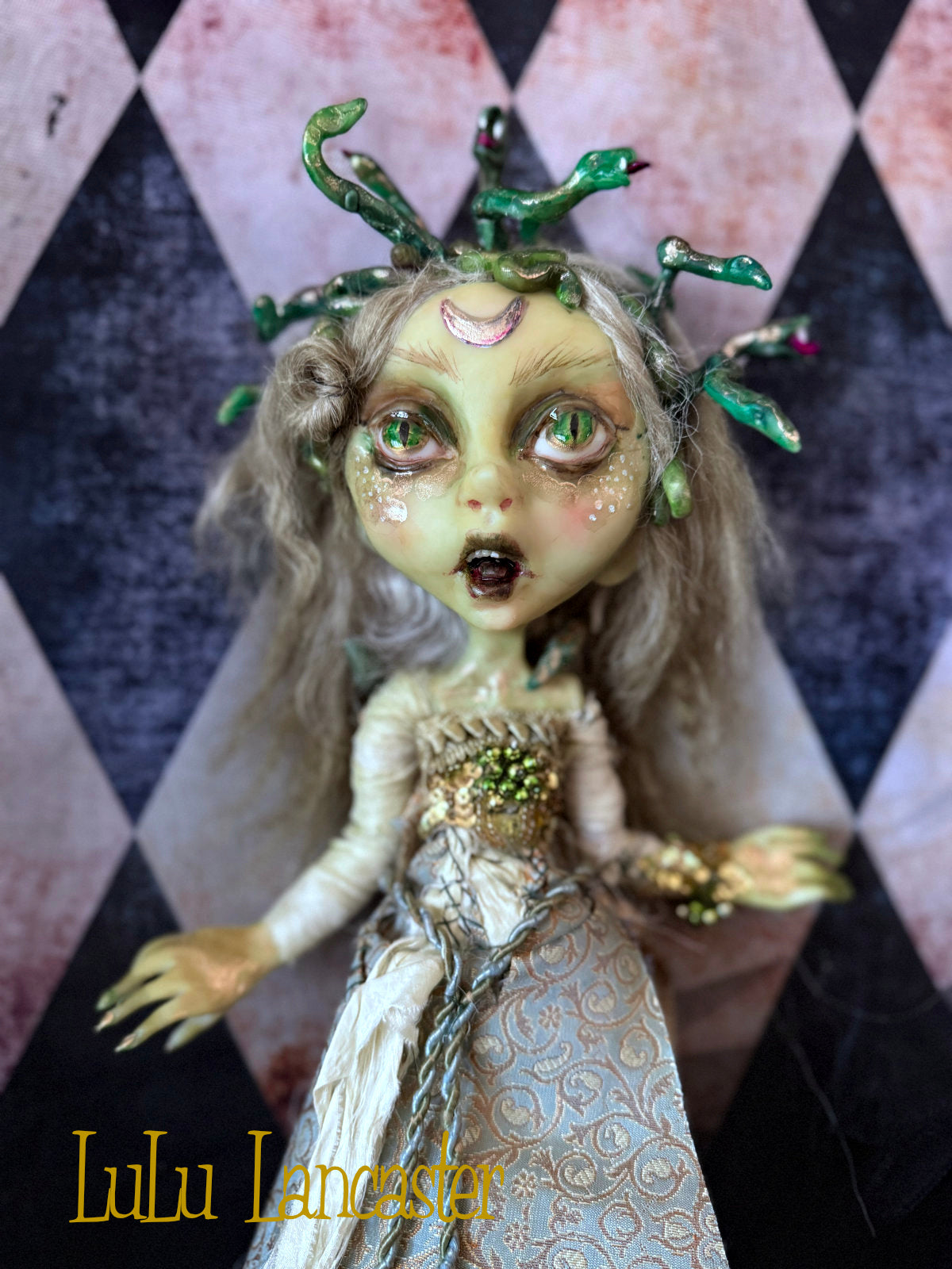 Medusa ~Original LuLu Lancaster Art Doll