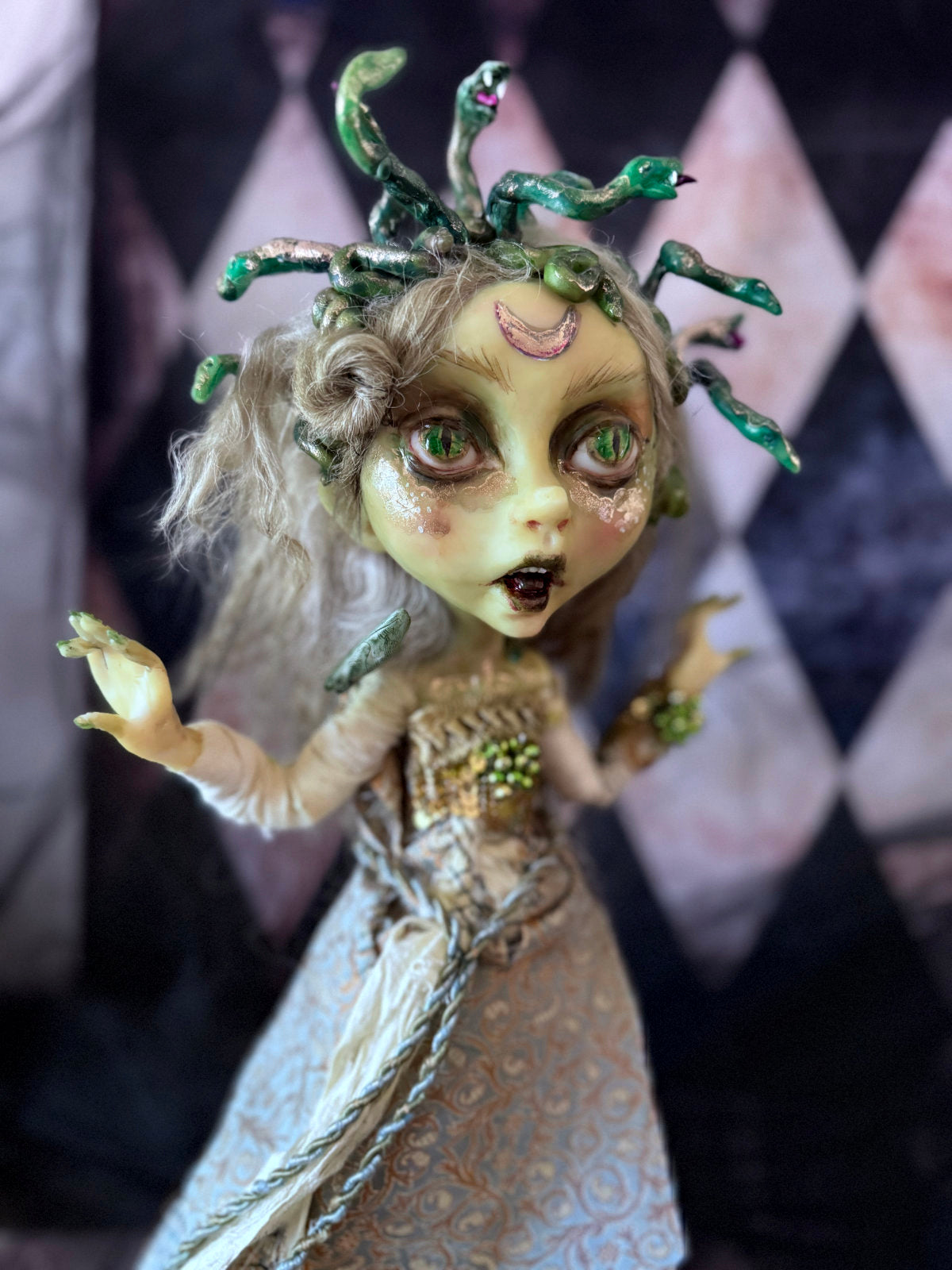 Medusa ~Original LuLu Lancaster Art Doll