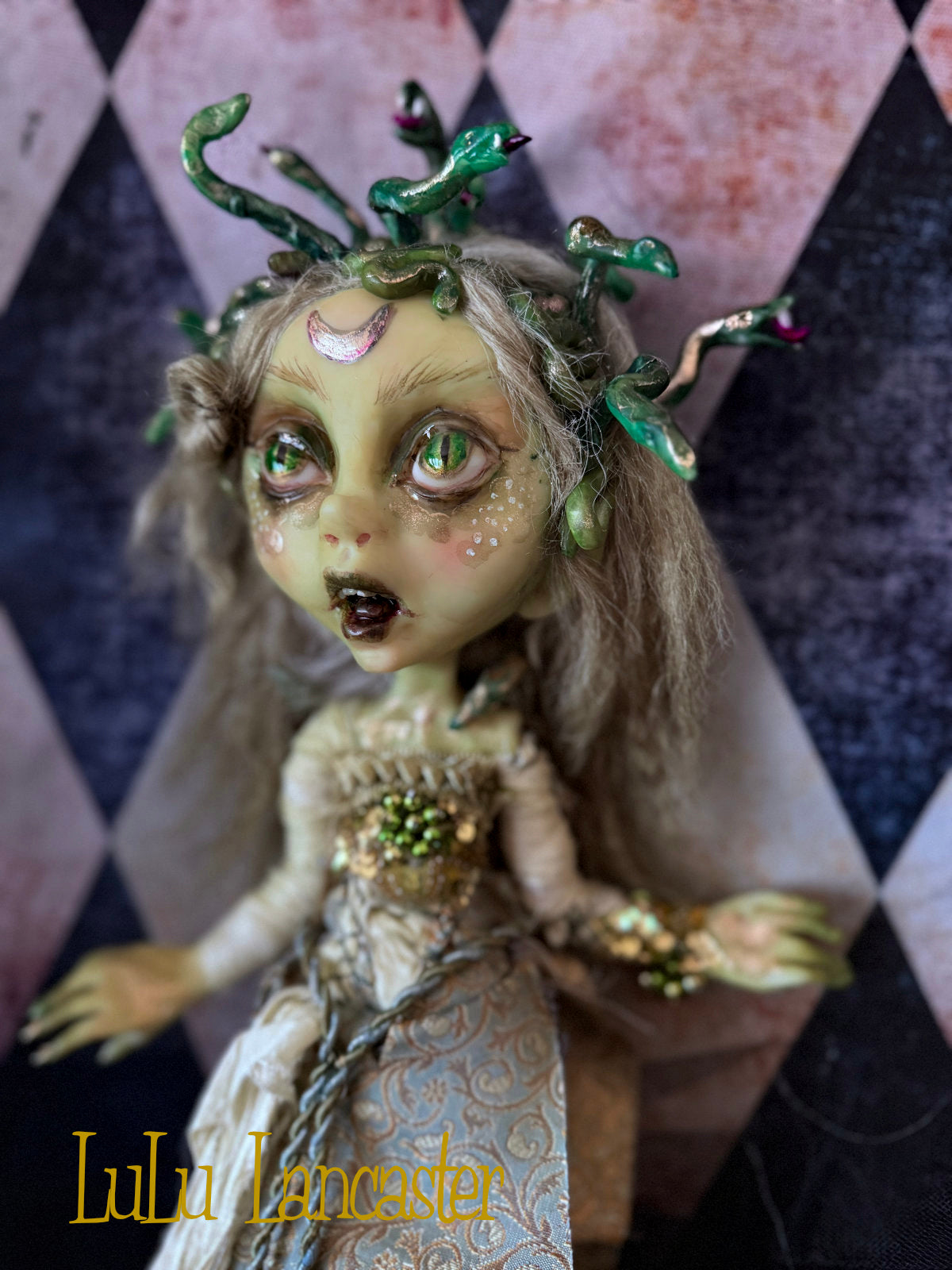 Medusa ~Original LuLu Lancaster Art Doll