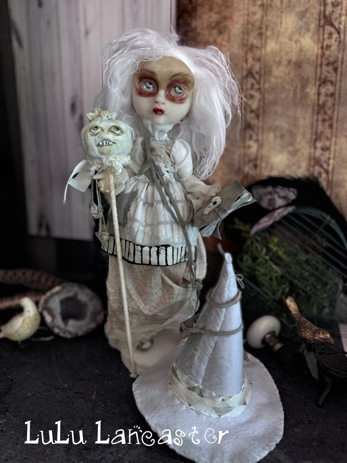 Mirage the White Witch Original LuLu Lancaster Art Doll