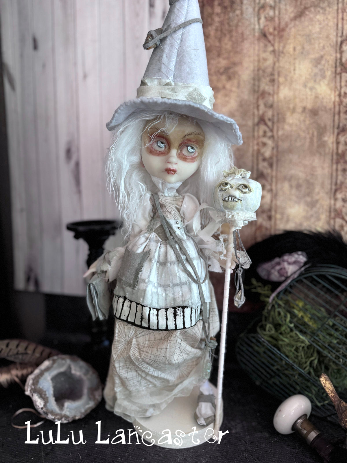 Mirage the White Witch Original LuLu Lancaster Art Doll