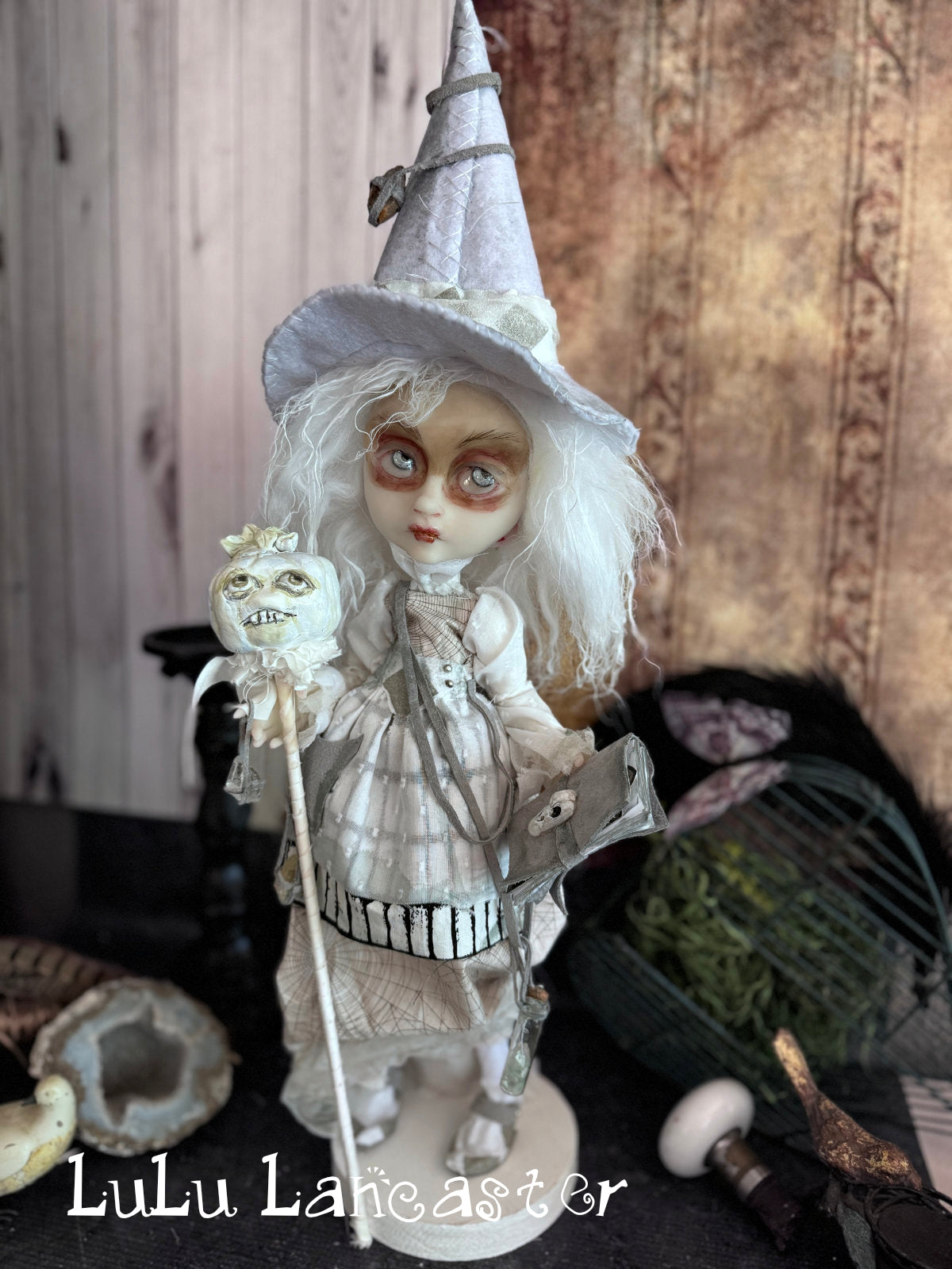Mirage the White Witch Original LuLu Lancaster Art Doll