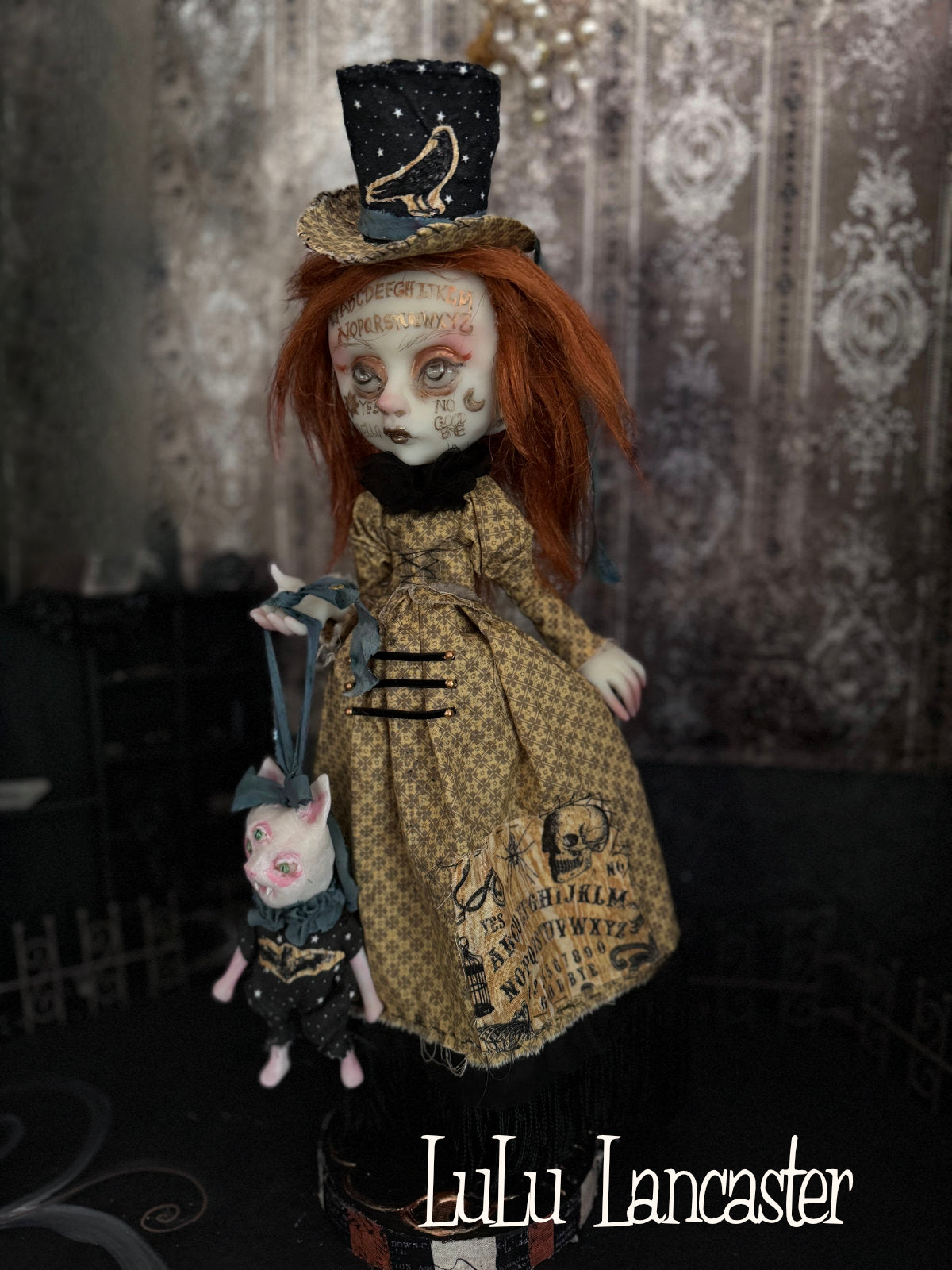 Veil the Ouija Witch Original LuLu Lancaster Art Doll