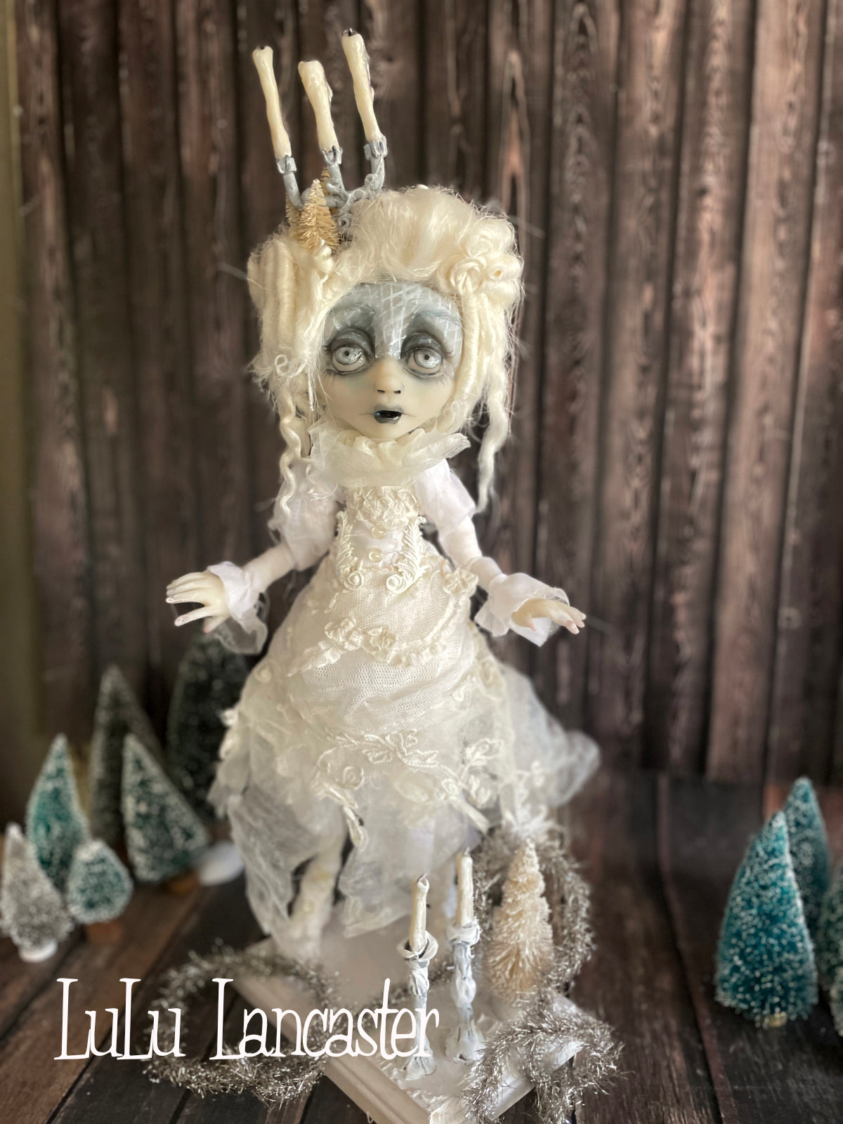 Parthena Christmas Ghost LuLu's Holiday Original LuLu Lancaster Art Doll