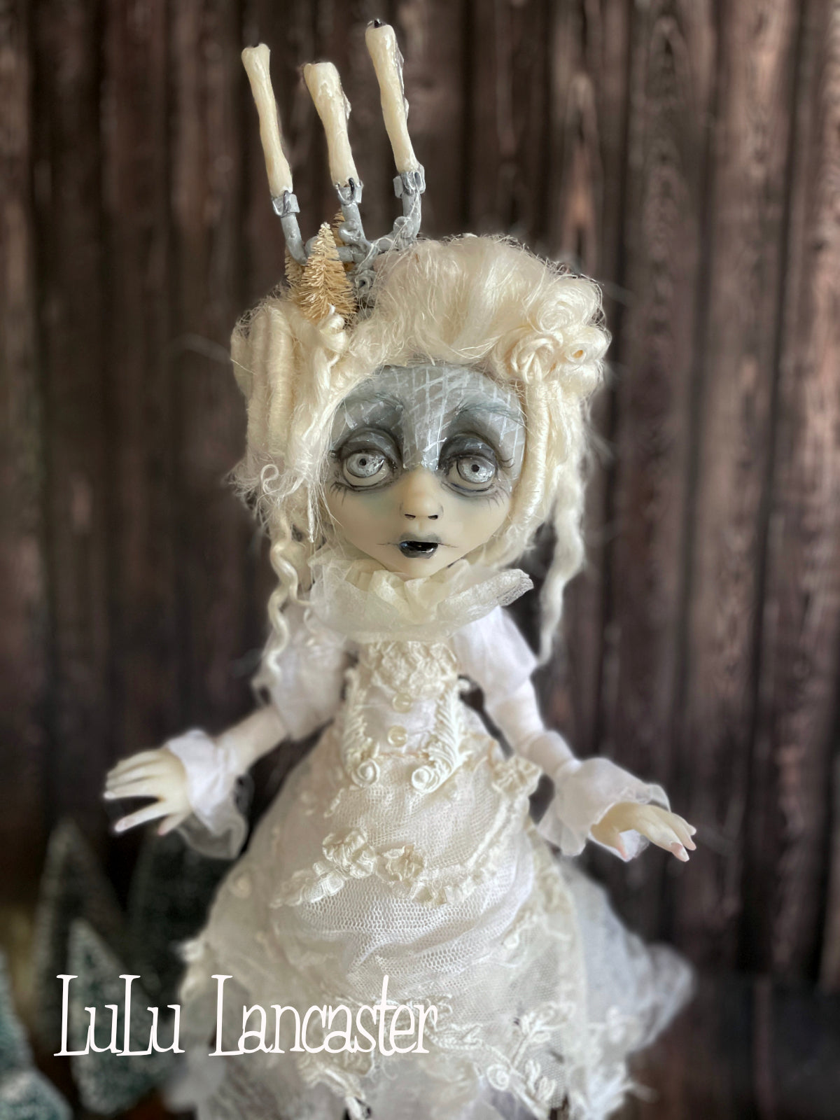 Parthena Christmas Ghost LuLu's Holiday Original LuLu Lancaster Art Doll