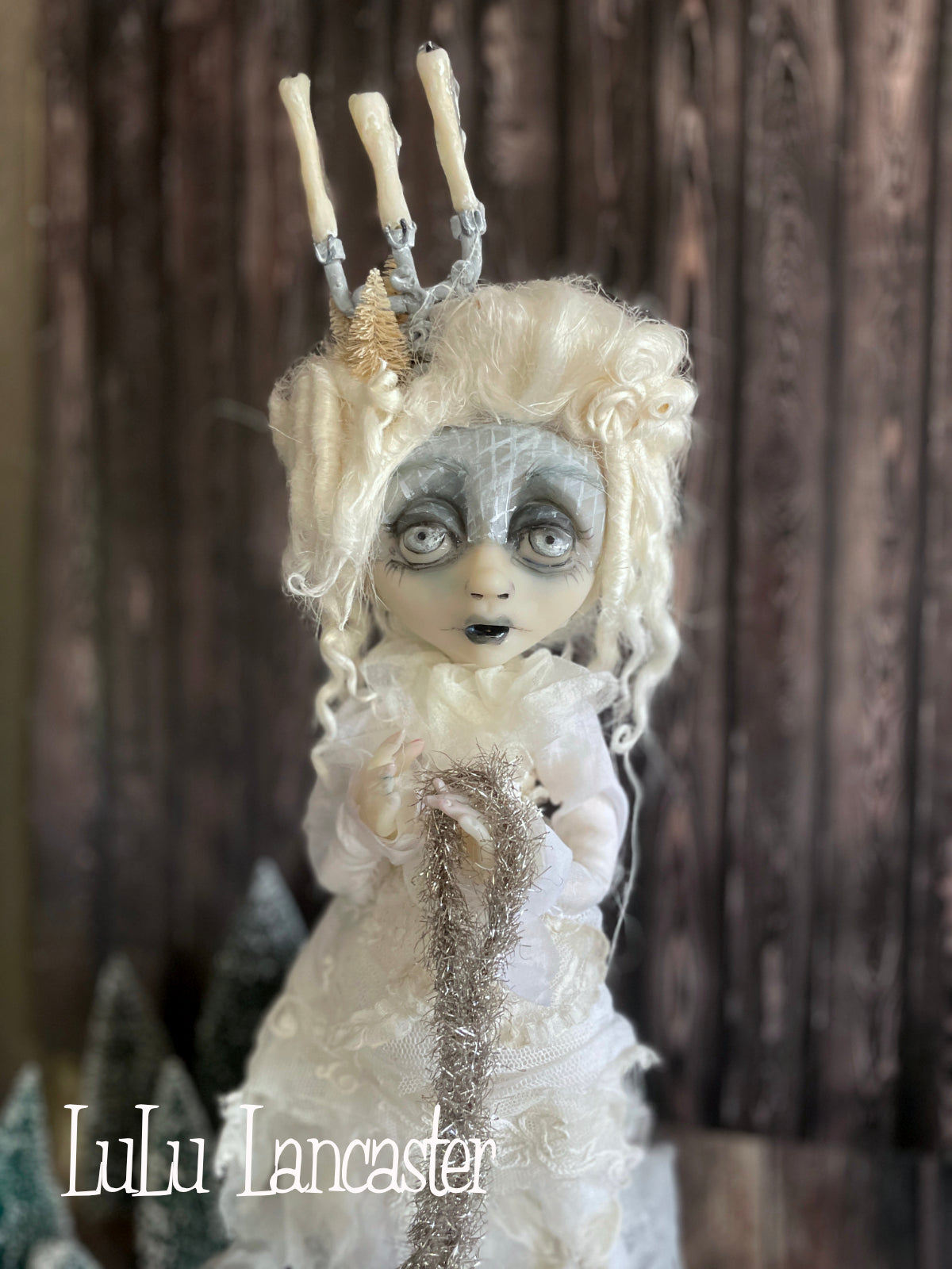 Parthena Christmas Ghost LuLu's Holiday Original LuLu Lancaster Art Doll