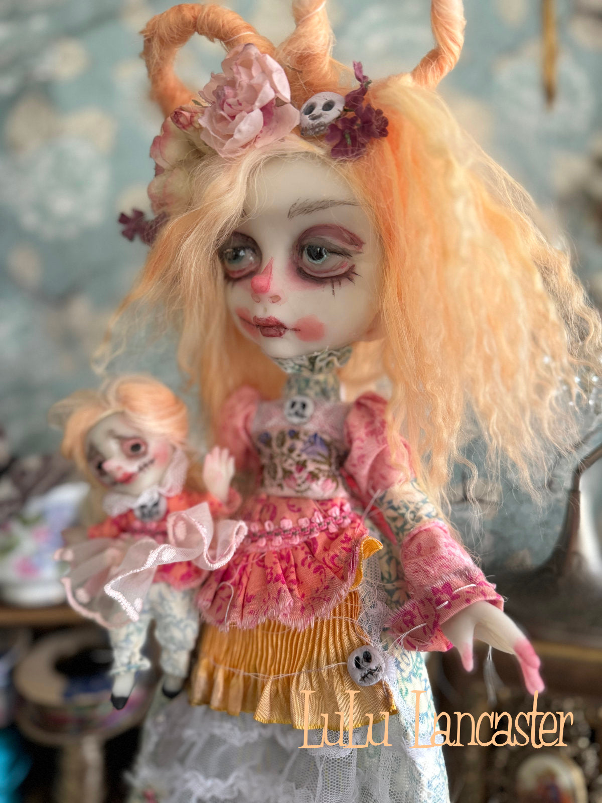 Peaches Spring Goth Original LuLu Lancaster Art Doll