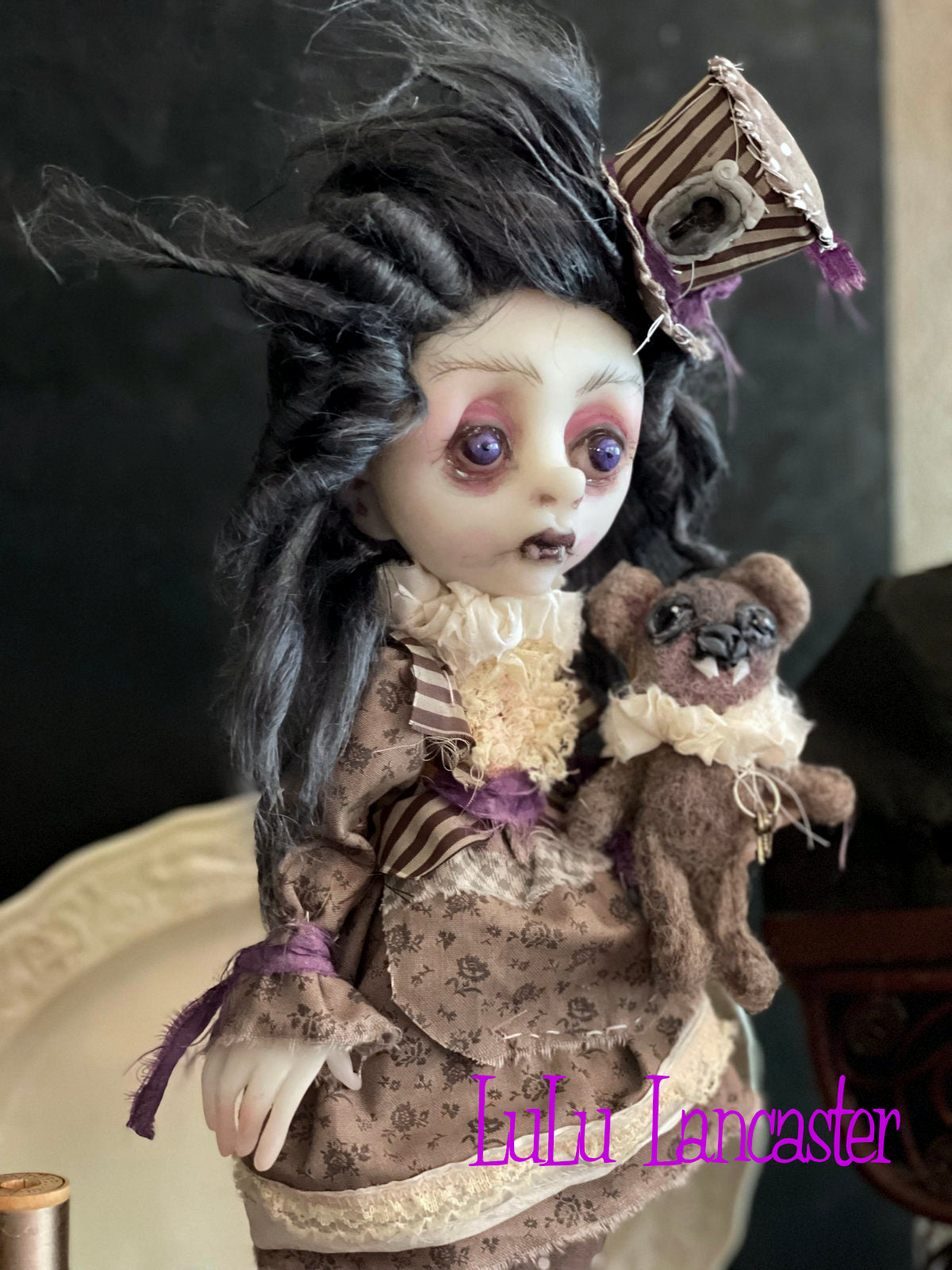 Penelope Vampire Original LuLu Lancaster Halloween Art Dolls