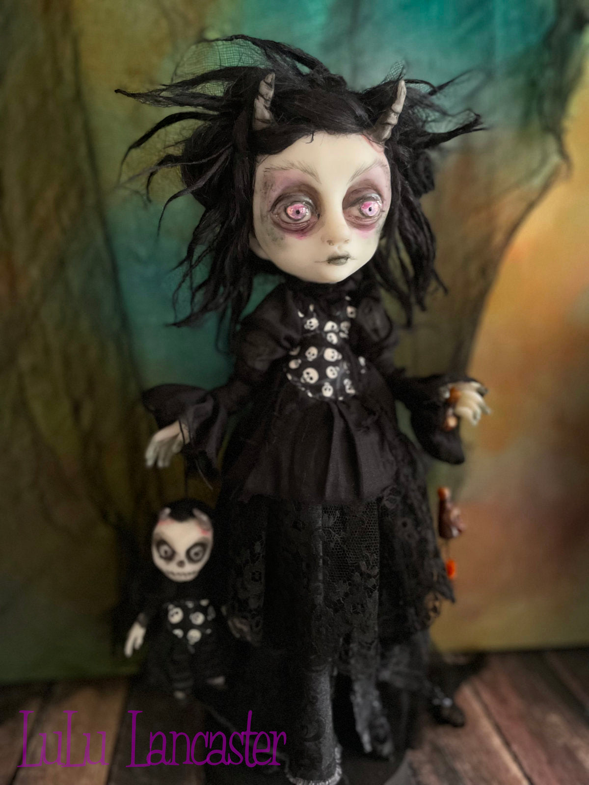 Petronella the Dark Witch Original LuLu Lancaster Art Doll