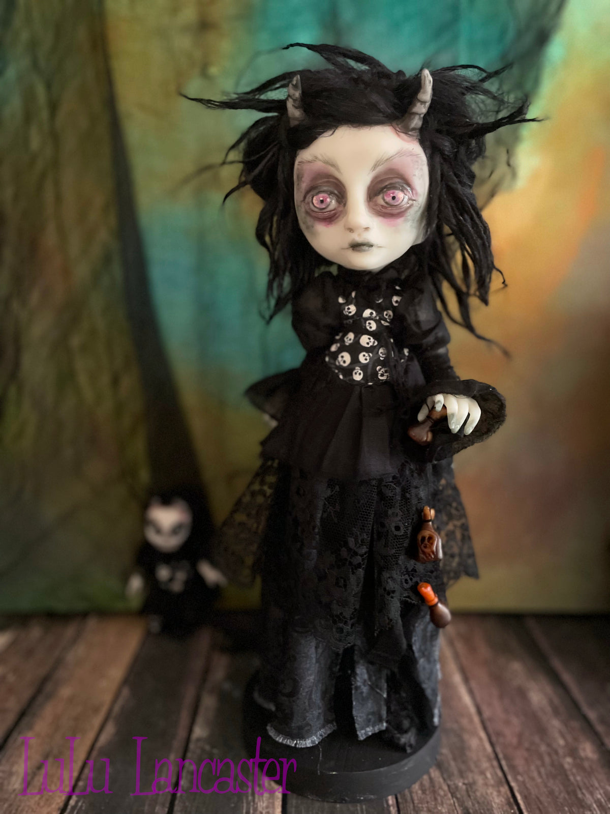 Petronella the Dark Witch Original LuLu Lancaster Art Doll